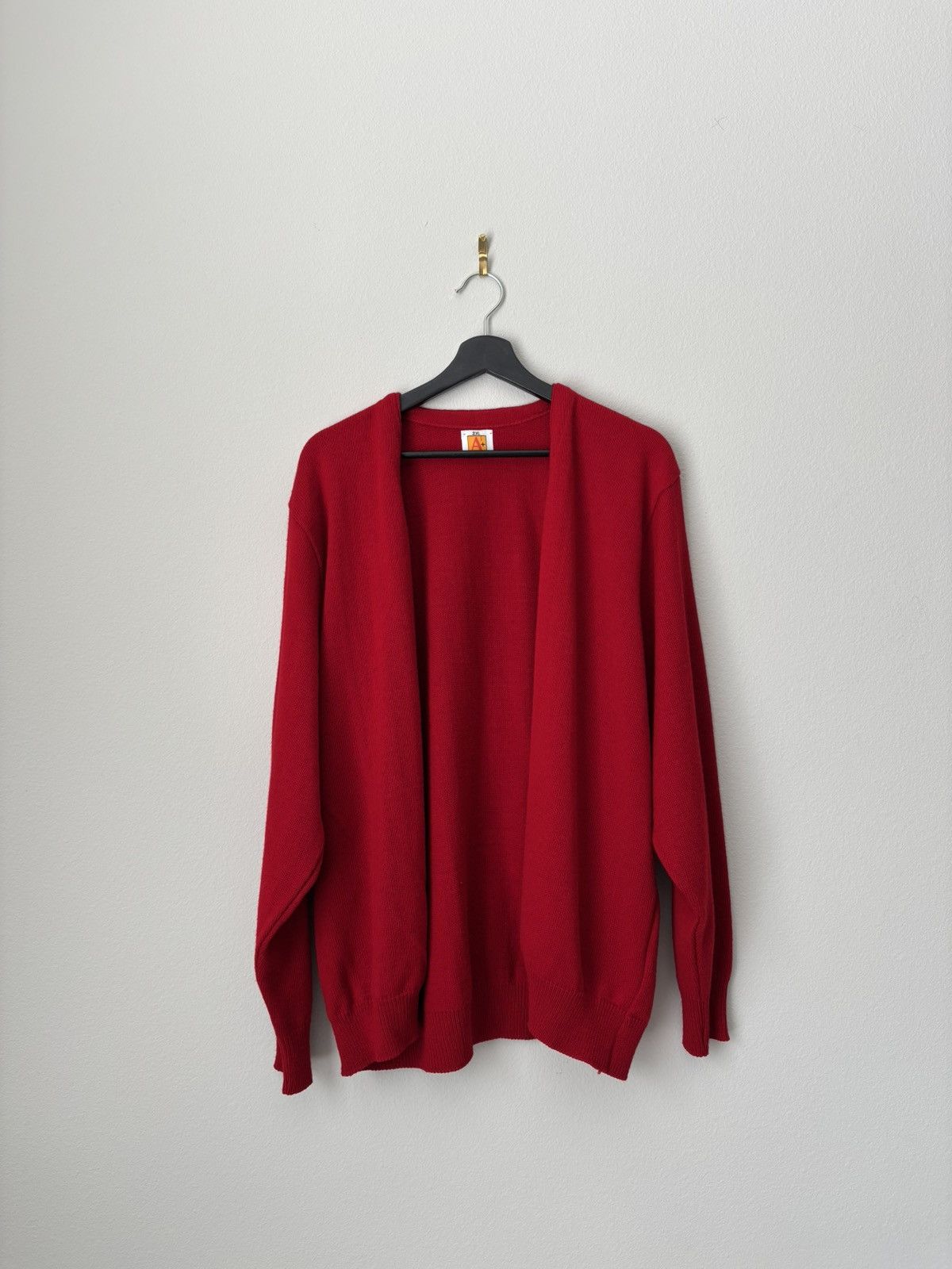 Vintage Vintage Red Cardigan Cobain Sweater Grunge Size US XXL / EU 58 / 5 - 3 Thumbnail