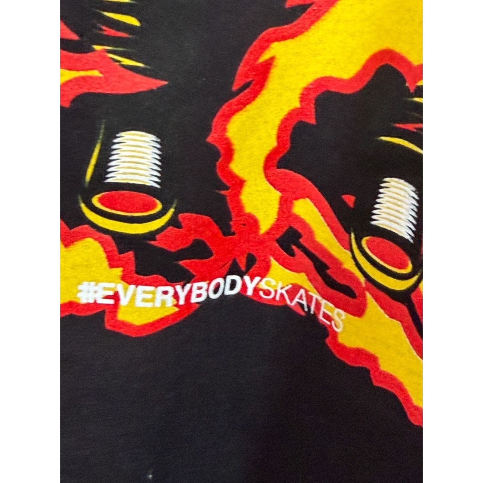 Other Everybody Skates Burning Klansman Skating T-Shirt Rare NWOT Size US XXL / EU 58 / 5 - 3 Thumbnail