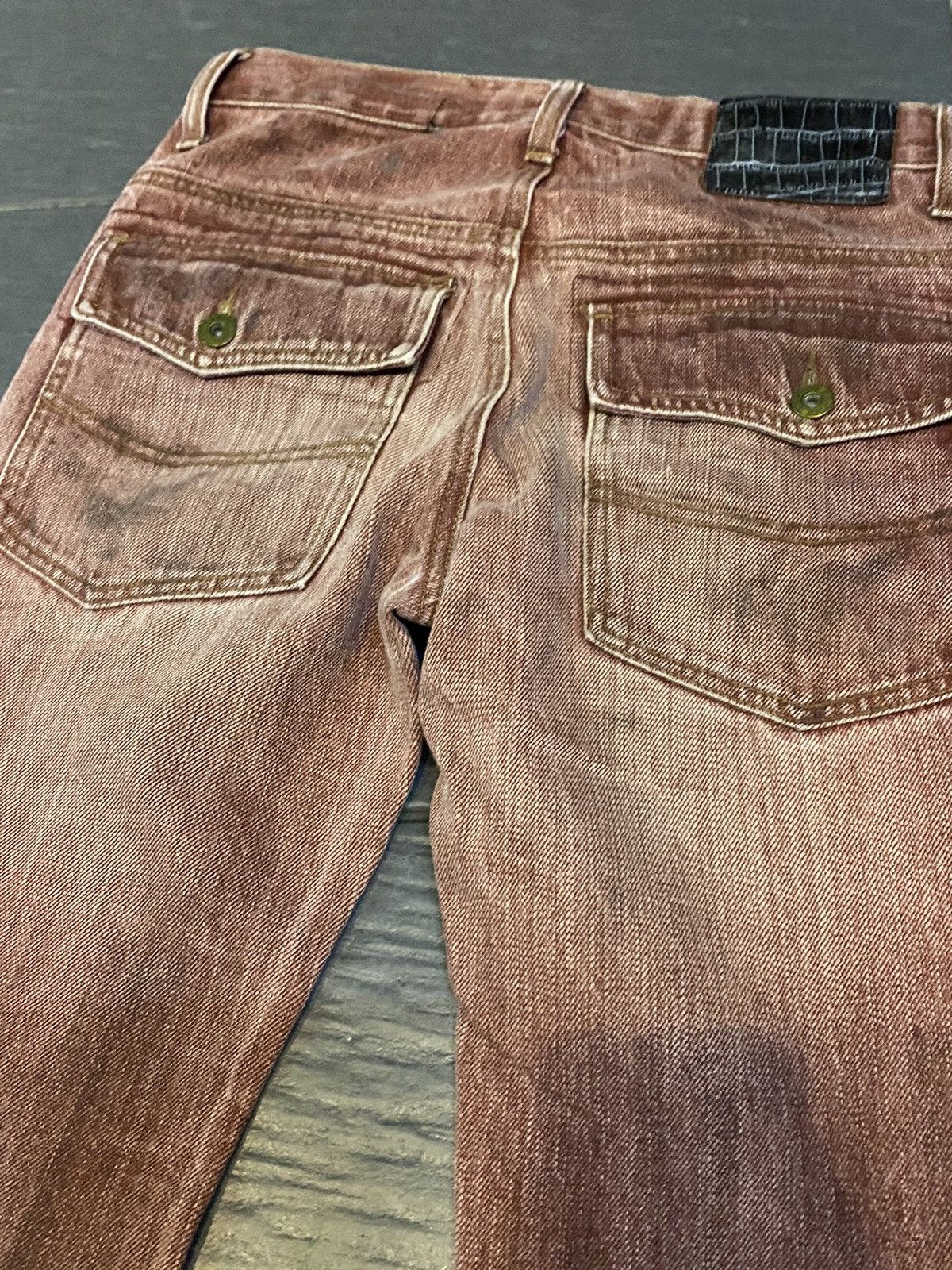 Hysteric Glamour × Morgan Homme × Vintage Morga Homme nice design rare colour Size US 29 - 3 Thumbnail