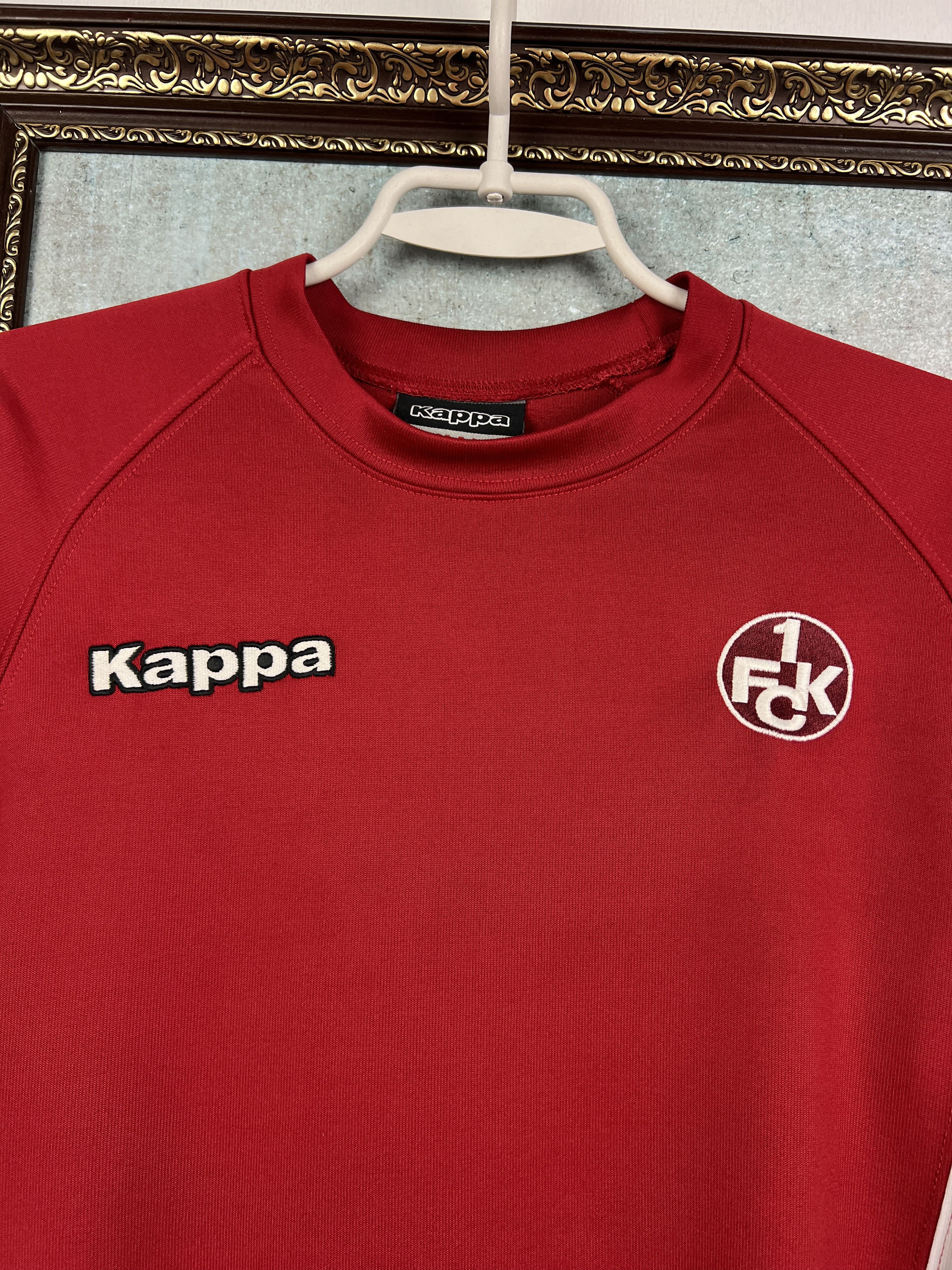 Kappa Vintage Kaiserslautern Football Train Sweatshirt Track Top Size US S / EU 44-46 / 1 - 3 Thumbnail