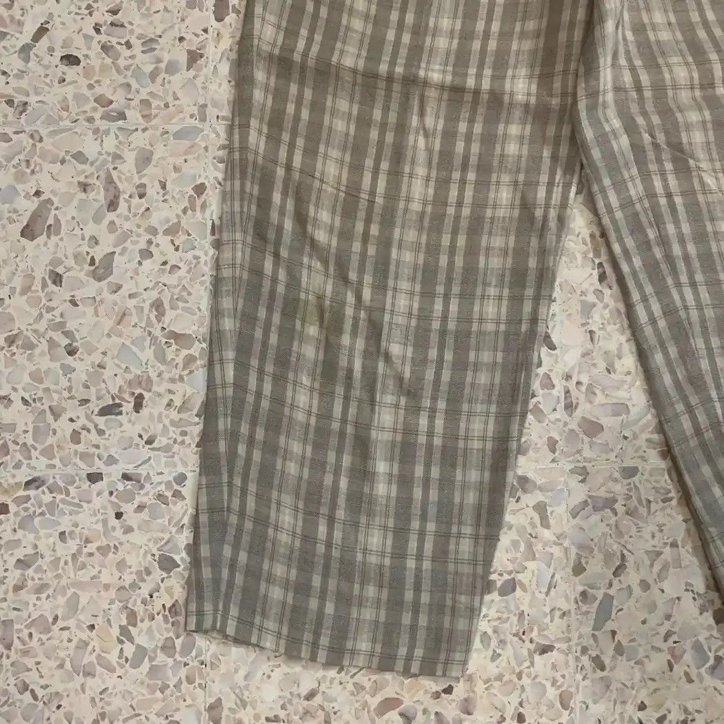 Japanese Brand LAUTREAMOUNT MEN Japanese Vtg Check Trouser Baggy Plaid Pant Size US 28 / EU 44 - 8 Thumbnail