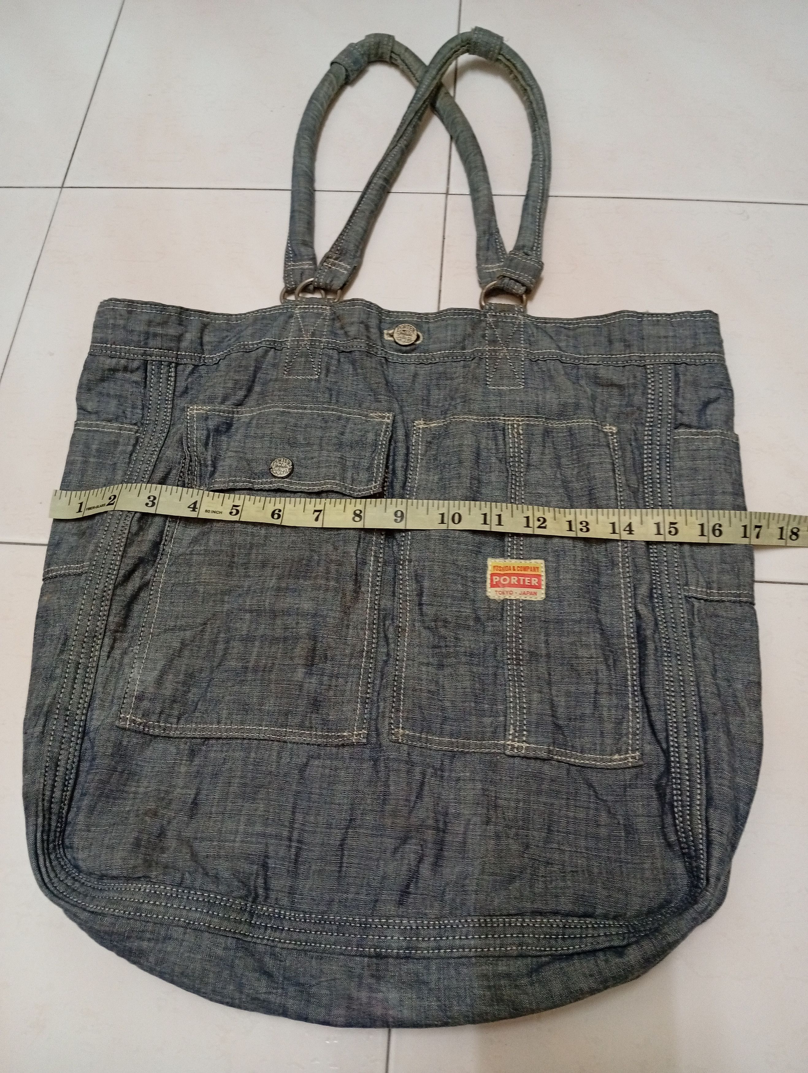 Porter Classic TOTEBAG PORTER X VINTAGE Size ONE SIZE - 3 Thumbnail