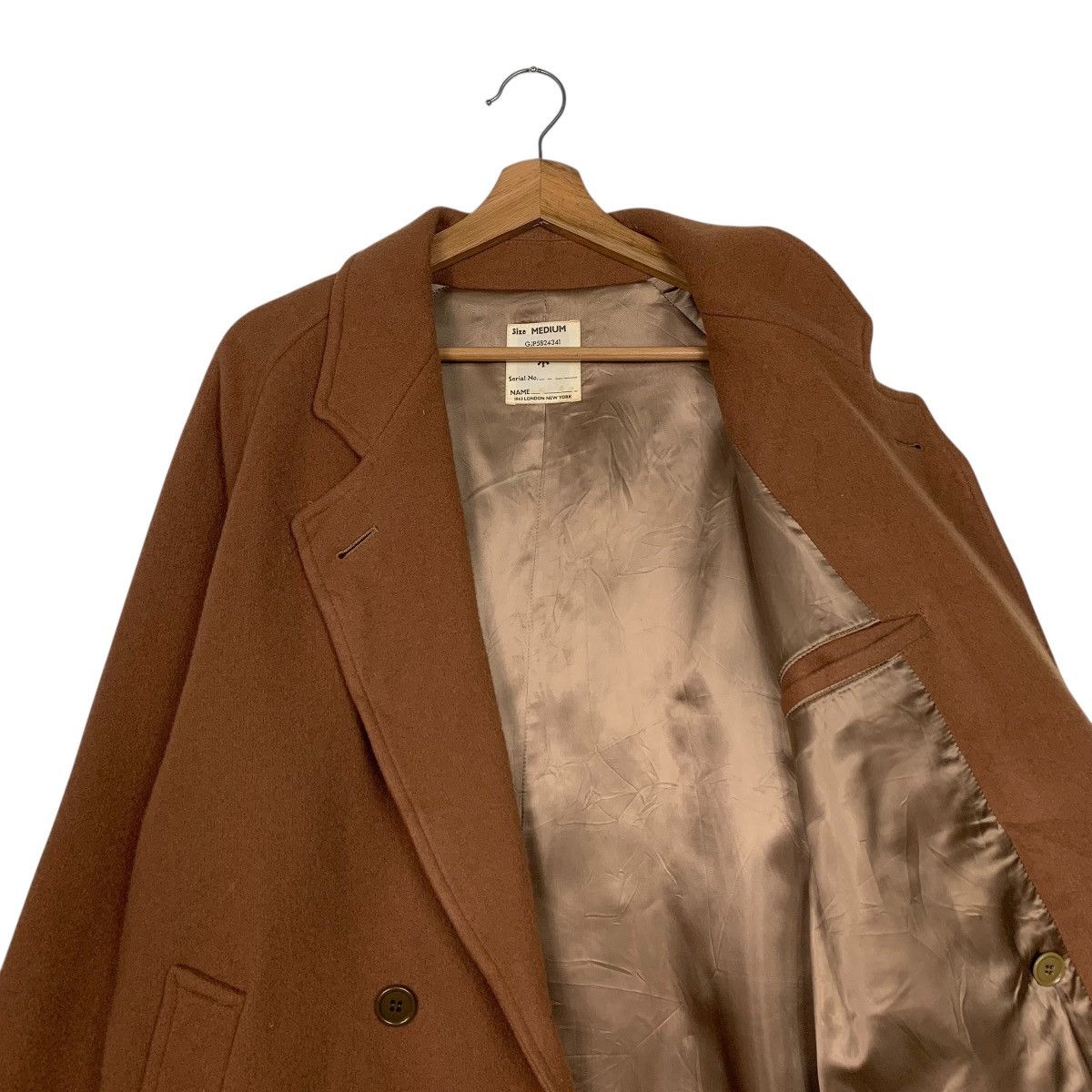 Other Glenover Wool Brown Coat Size M / US 6-8 / IT 42-44 - 10 Thumbnail