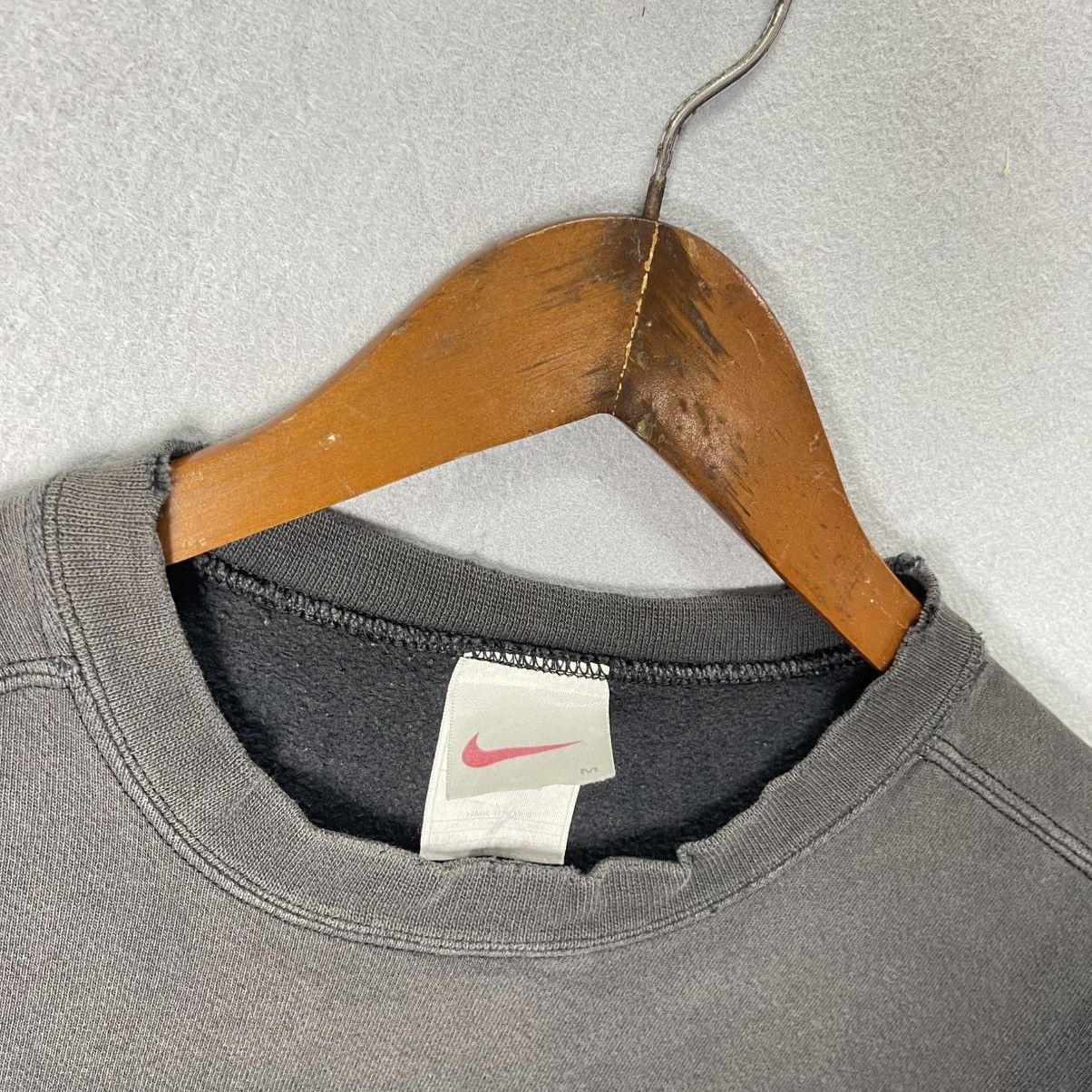 Nike Vintage Nike Mini Swoosh Distressed Sweatshirt Size US M / EU 48-50 / 2 - 10 Thumbnail