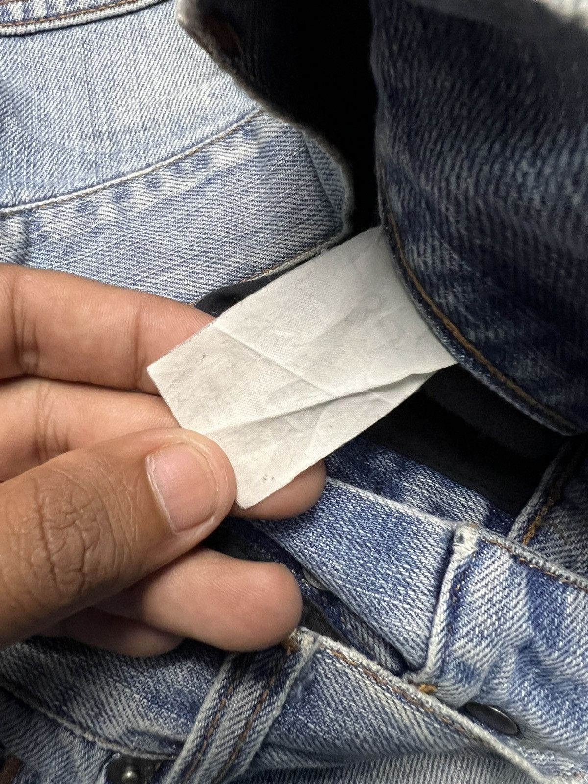 Ring Milano RING Milano Italy Men’s Straight Leg Denim Jeans (45) Size US 30 / EU 46 - 9 Thumbnail