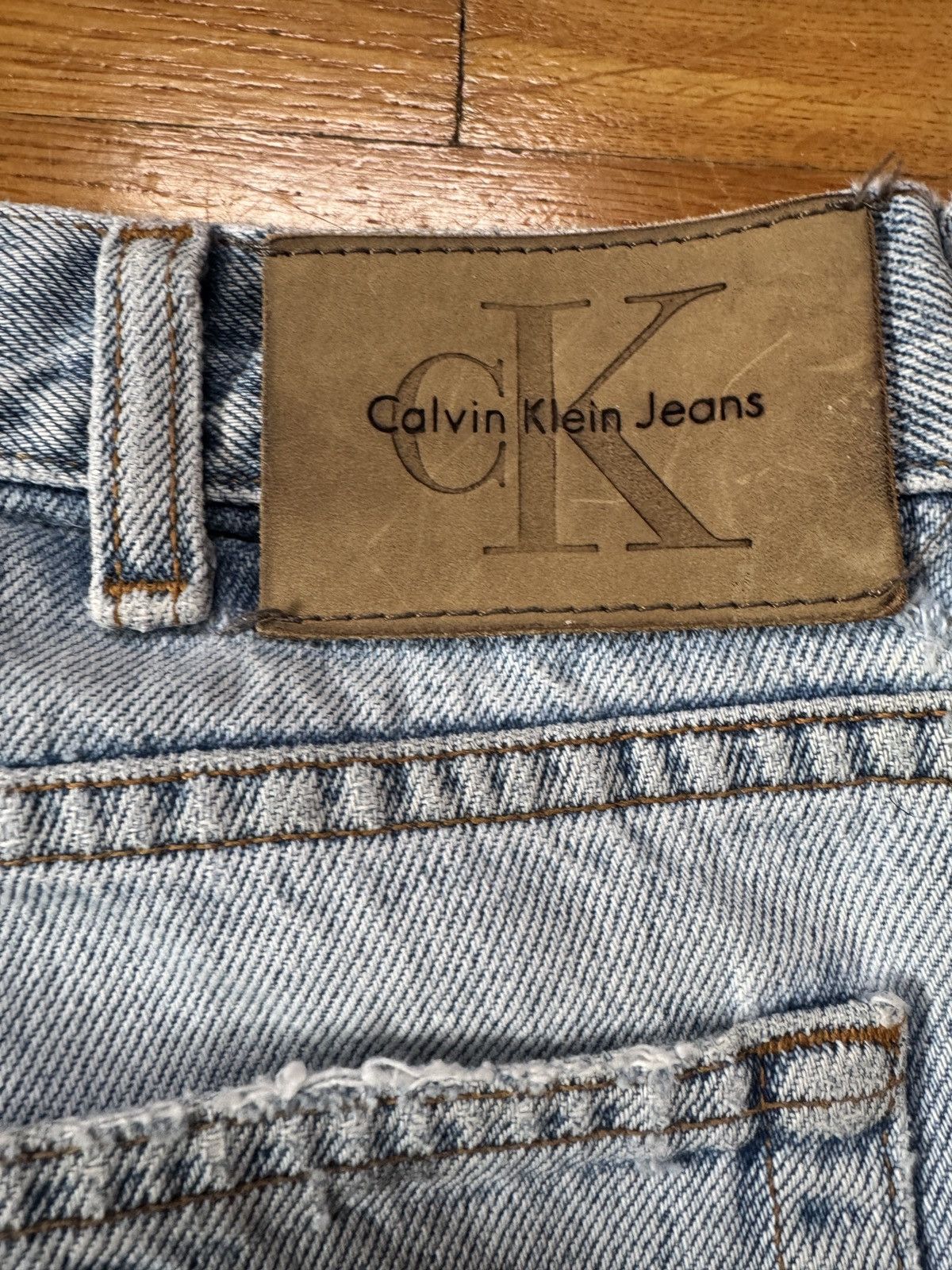Vintage Vintage Calvin Klein Painter Jeans light wash Size US 40 / EU 56 - 5 Thumbnail
