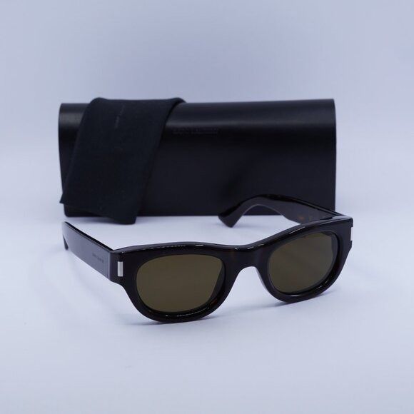 Saint Laurent Paris 🕶️ New Saint Laurent SL761 002 Sunglasses - Dark Havana Size ONE SIZE - 9 Thumbnail
