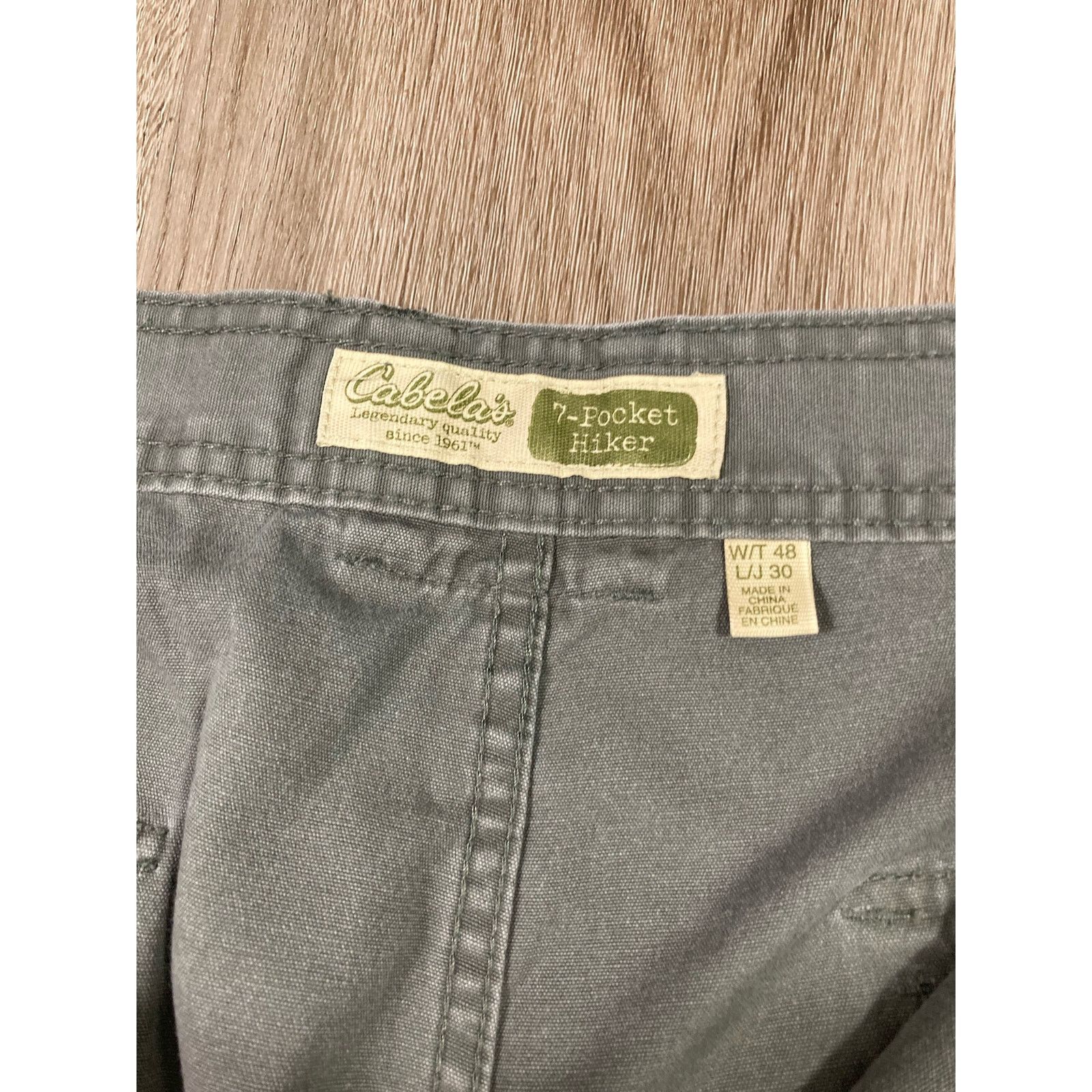 Cabelas Cabela's Hiking Pants Women's Tall Size 48x30 Outdoor Cotton Size US 44 / EU 60 - 3 Thumbnail