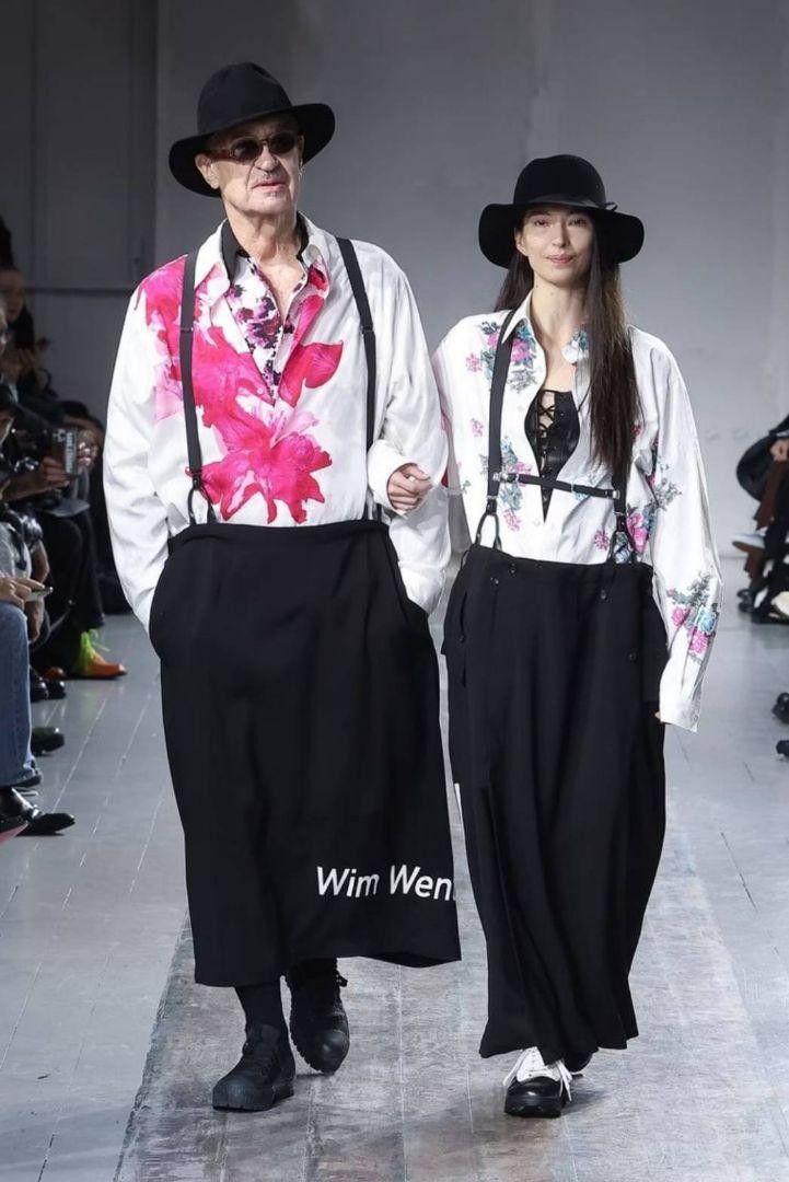 Yohji Yamamoto POUR HOMME 24aw CELLULOSE PINK FLOWER DESIGNED BLOUSE Size US M / EU 48-50 / 2 - 1 Thumbnail