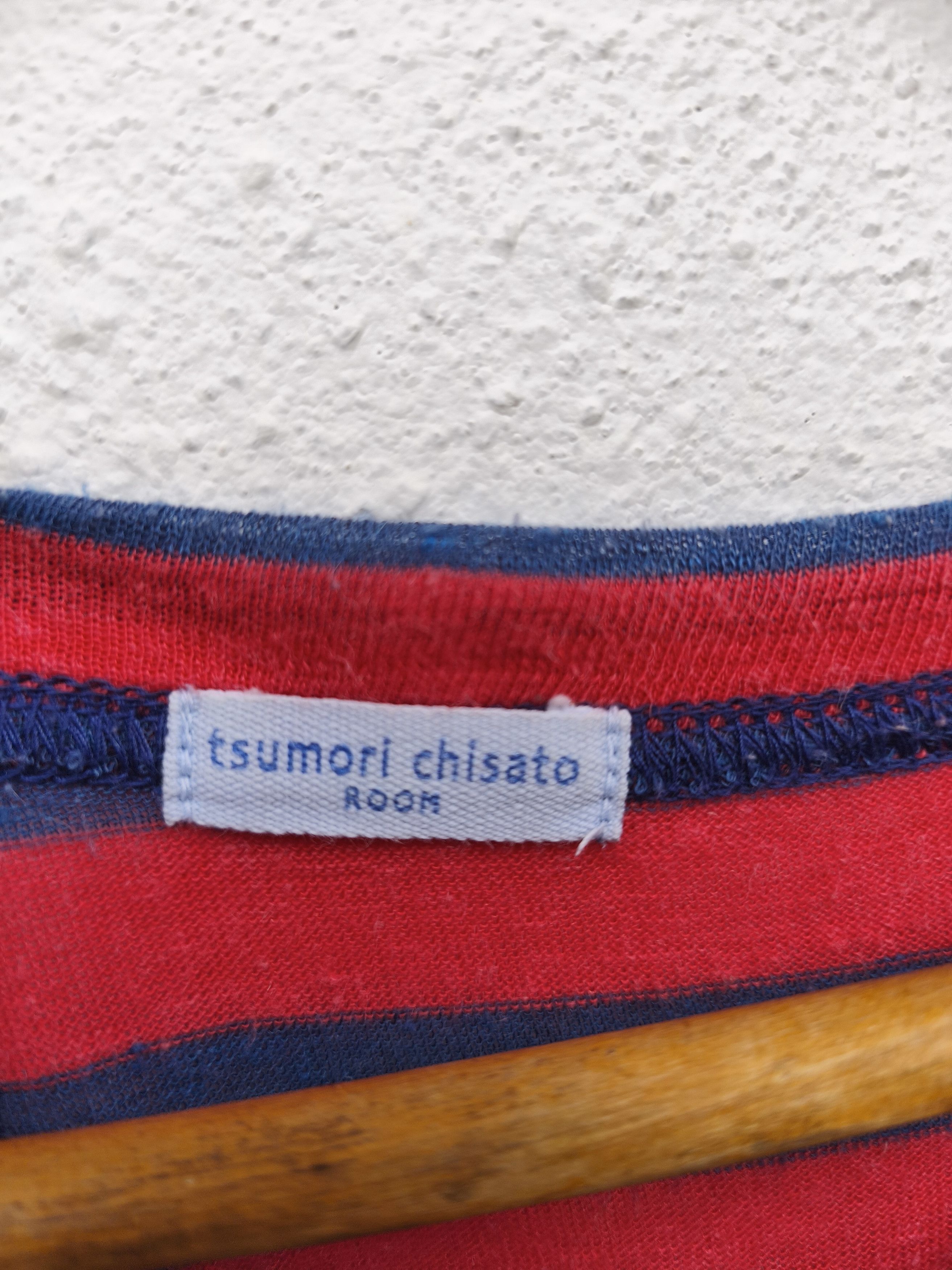 Tsumori Chisato Tsumori Chisato long sleeve stripes tees Size L / US 10 / IT 46 - 7 Thumbnail