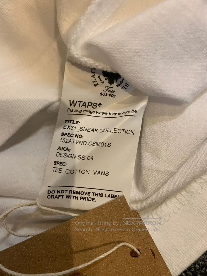 Wtaps Wtaps Co-branded short sleeves Size US L / EU 52-54 / 3 - 8 Thumbnail