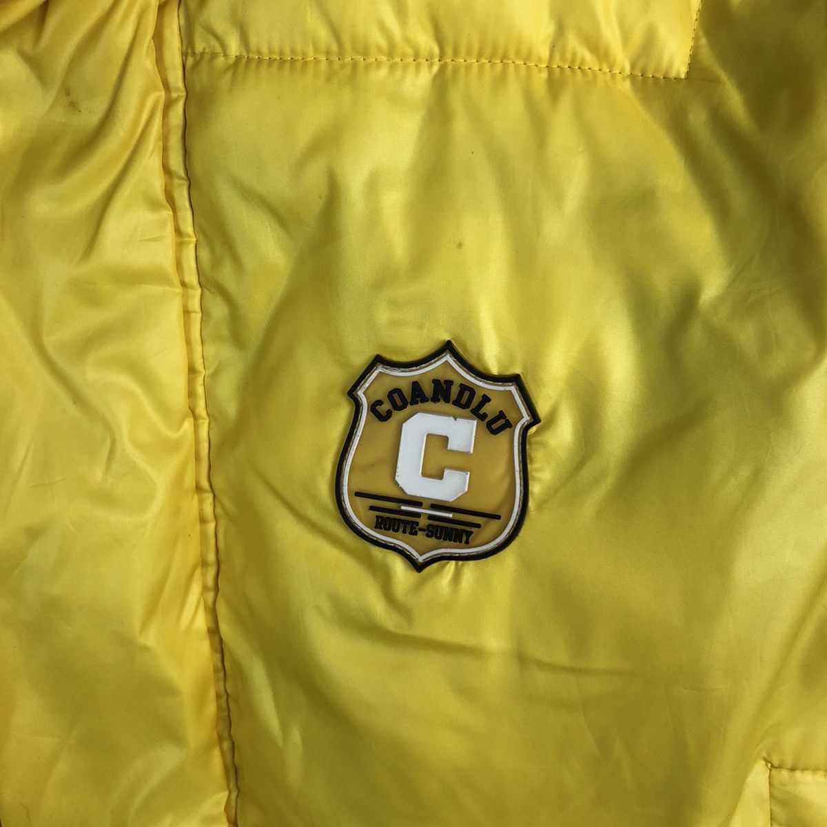 Japanese Brand Coandus Yellow puffer jacket #A236 Size US M / EU 48-50 / 2 - 9 Thumbnail