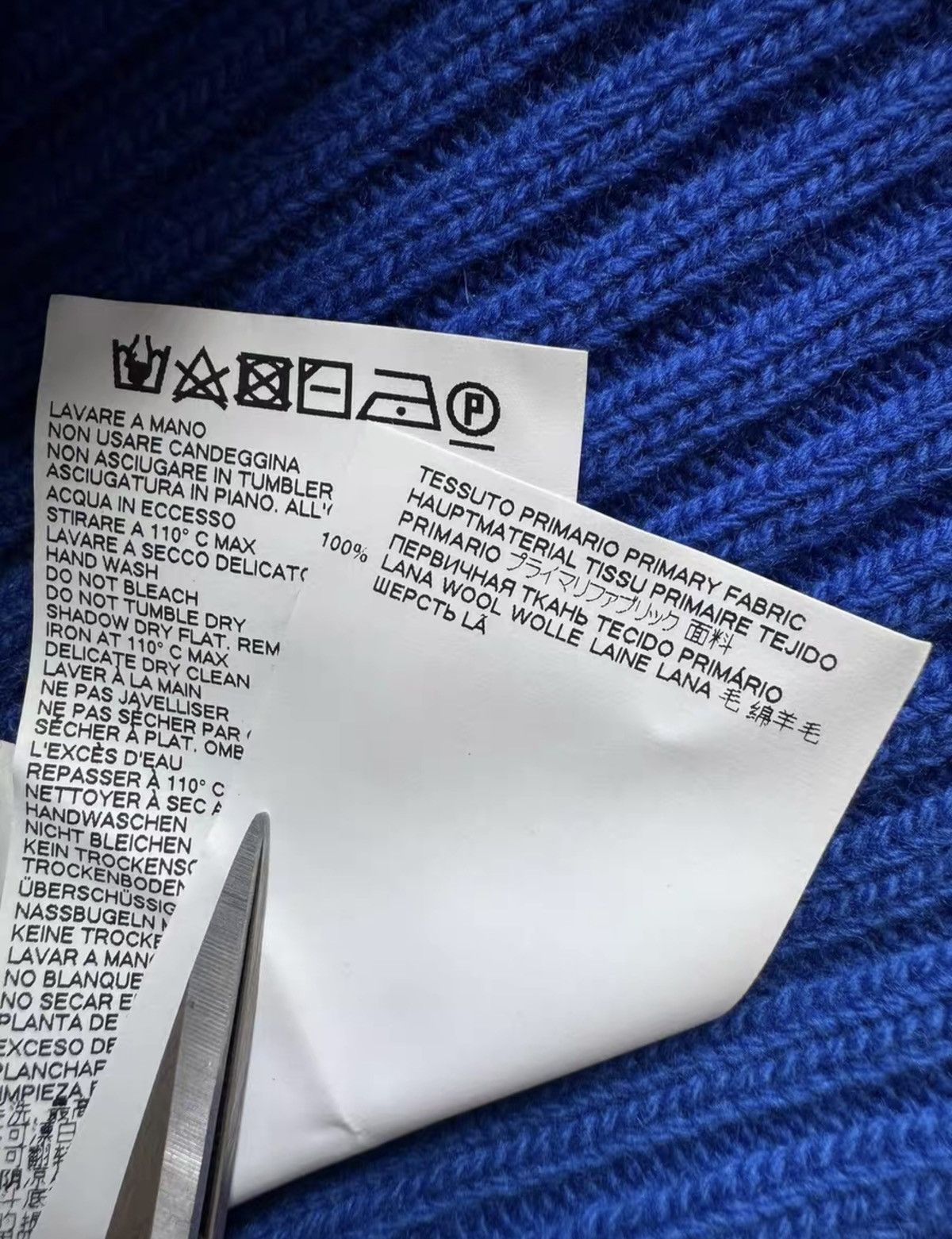 Marni MARNI Fall/Winter2019 Color-Block Pure Wool Crewneck Sweater Size US S / EU 44-46 / 1 - 5 Thumbnail