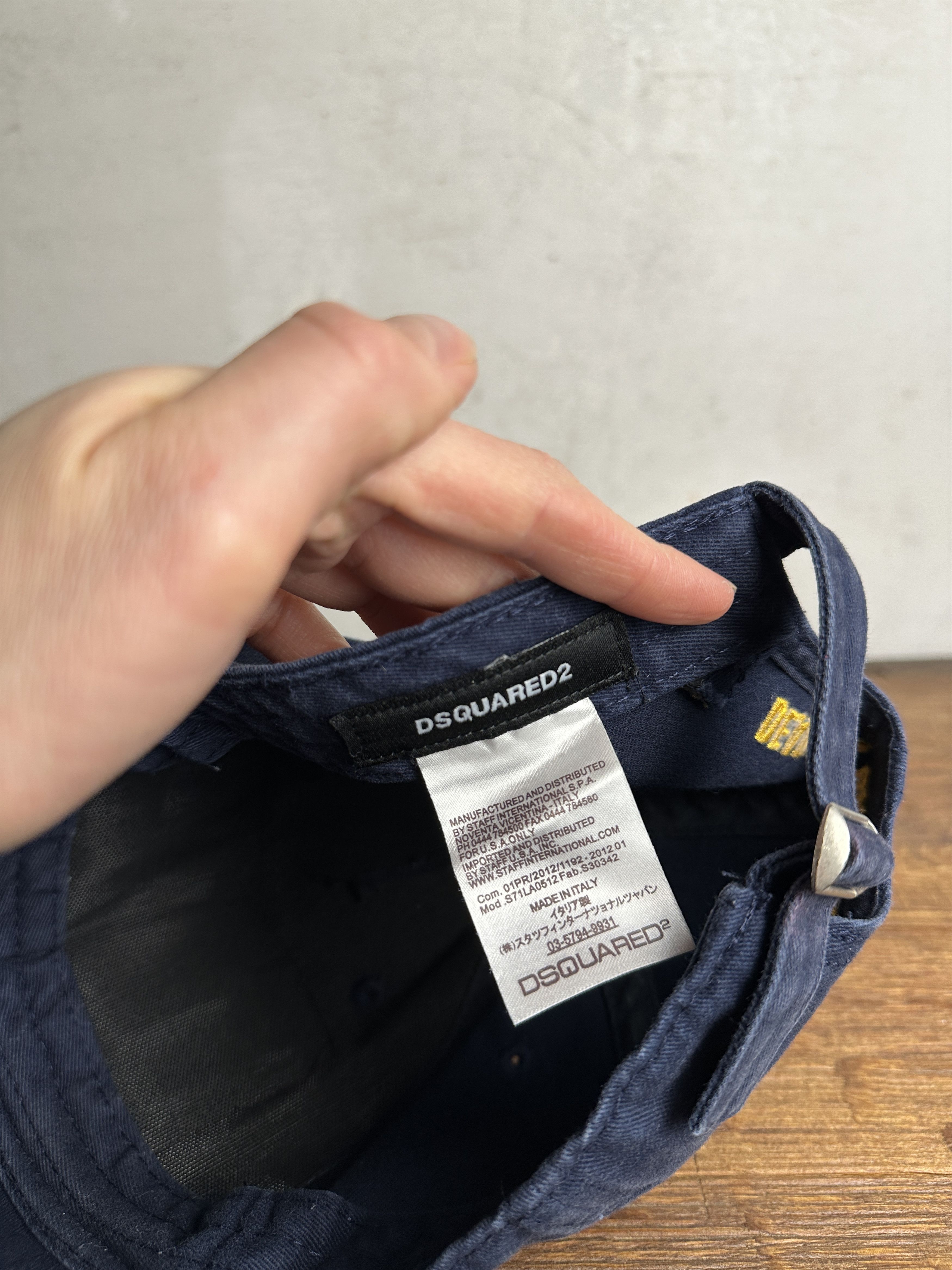 Dsquared2 Dsquared2 Brother Hill Gang Cap Size ONE SIZE - 7 Thumbnail