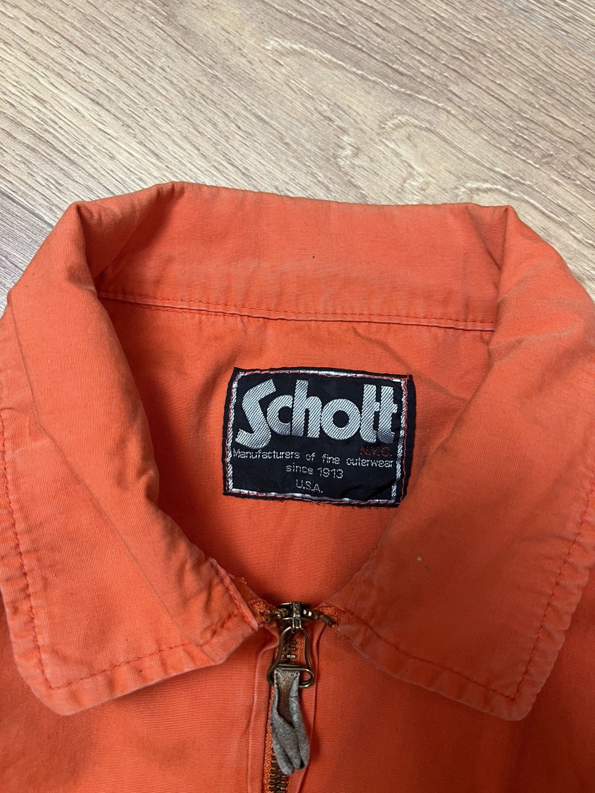 Schott Schott NYC Vintage Harrington Bomber USA Size US XL / EU 56 / 4 - 10 Thumbnail