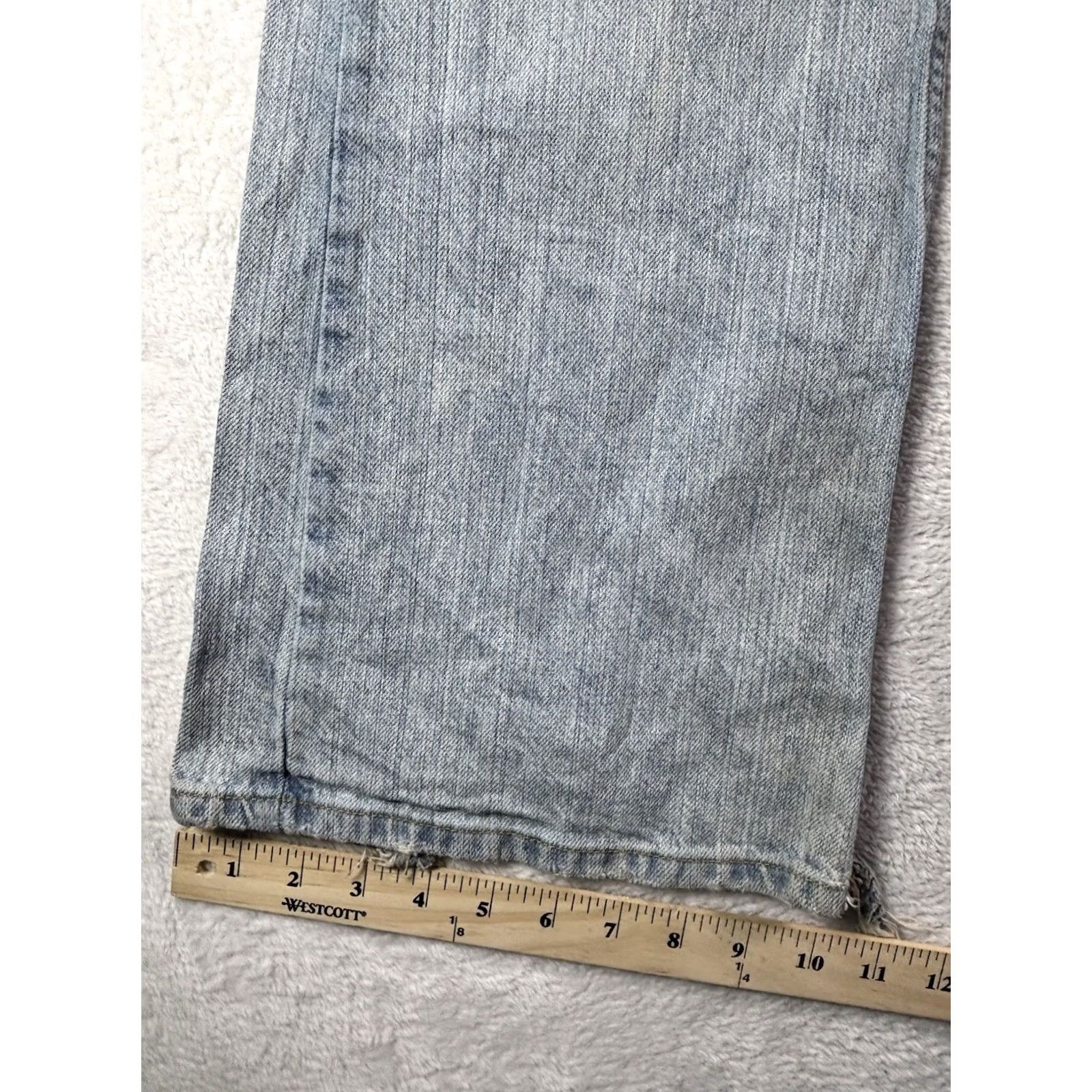 Levi's VINTAGE Levi's 527 Jeans Men's Low Boot Cut 34x30 Light Blue Wash Workwear Size US 34 / EU 50 - 5 Thumbnail