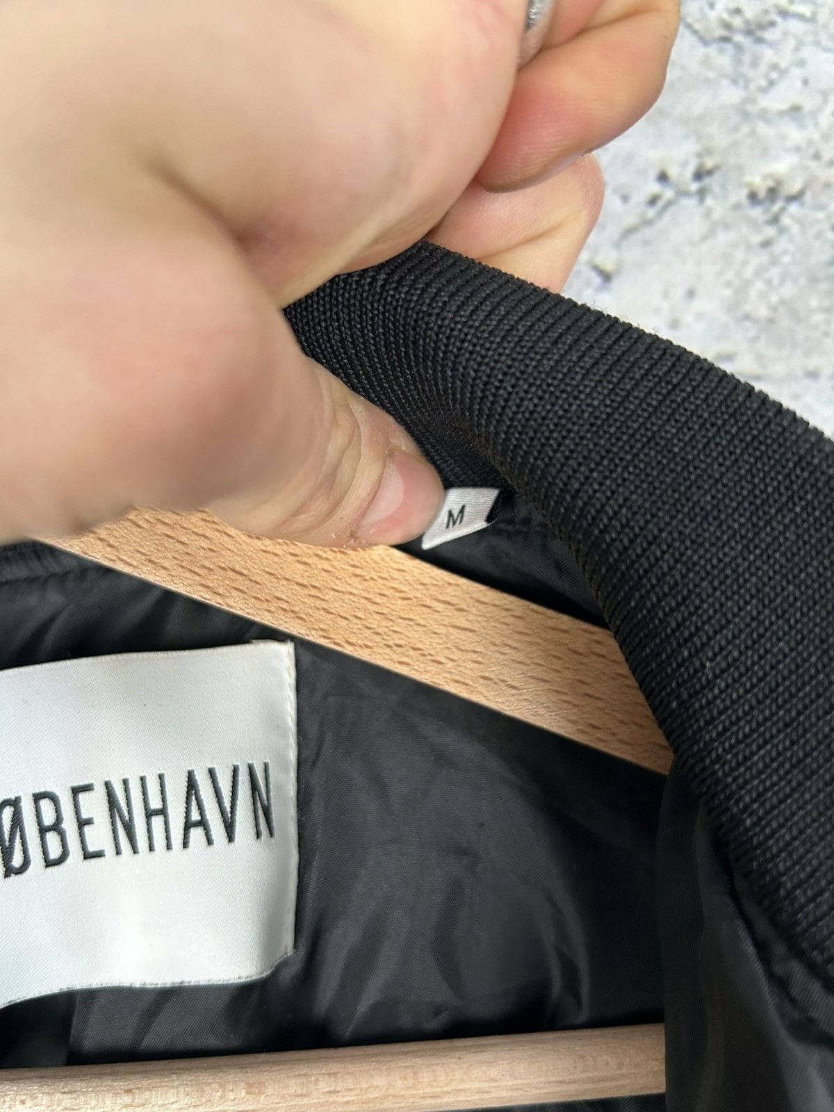 Han Kjobenhavn Han Kjobenhavn Black Wool Bomber Jacket Avant Garde Designer Size US M / EU 48-50 / 2 - 7 Thumbnail