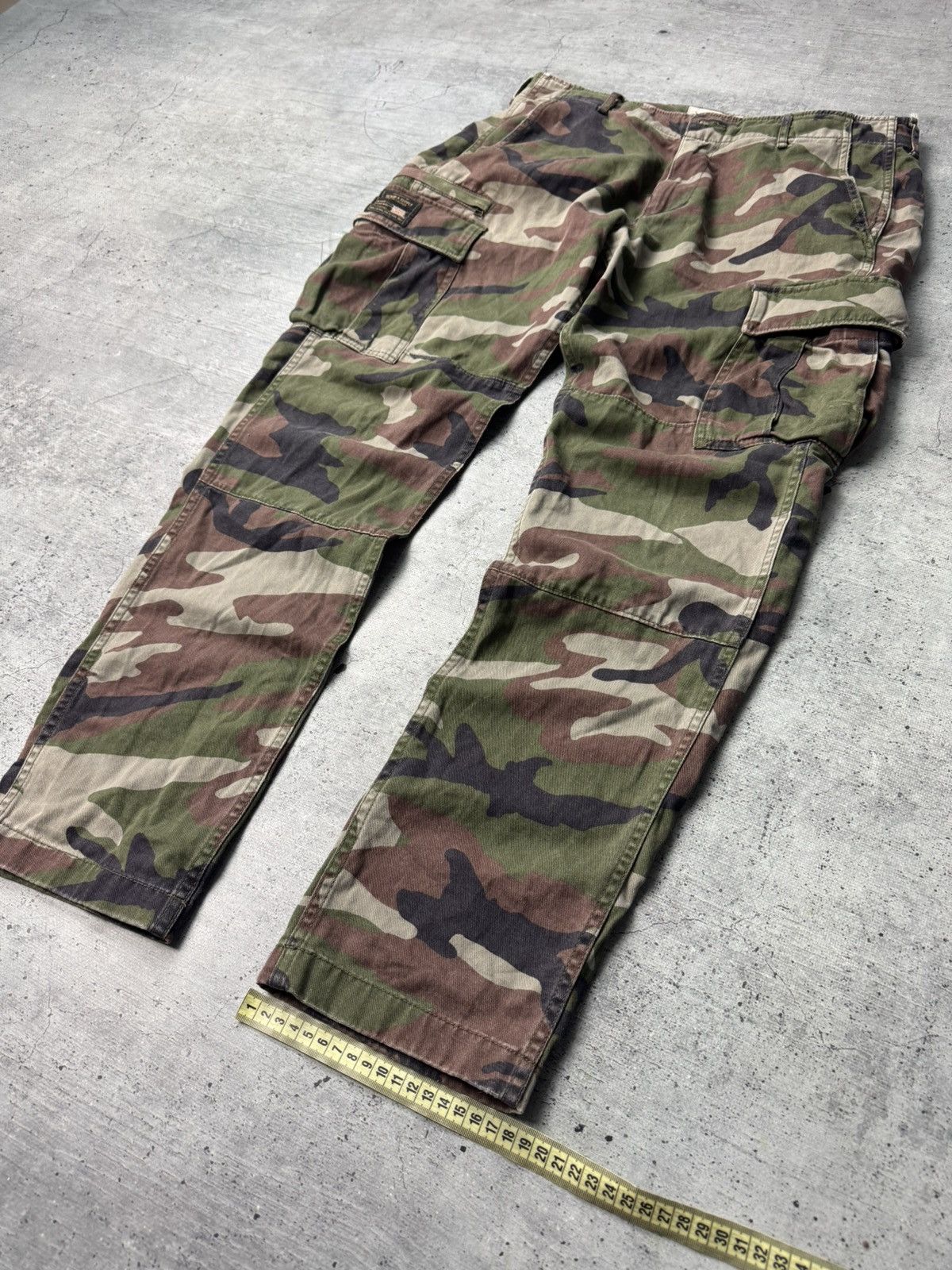 Denim & Supply Ralph Lauren Denim & Supply Ralph Lauren Distresed Military Cargo Pants Size US 33 - 6 Thumbnail