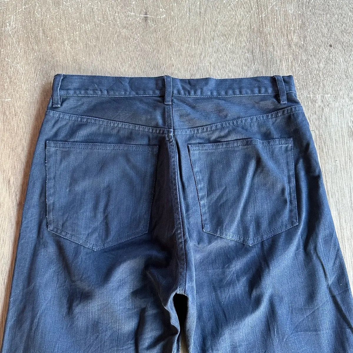 Donna Karan Y2K DKNY TROUSERS 5-POCKET JEANS BLANK JAPANESE VTG PANTS Size US 29 - 10 Thumbnail