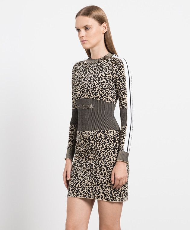 Palm Angels o1y1125 Mini Dress in Multicolor Size S / US 4 / IT 40 - 2 Thumbnail