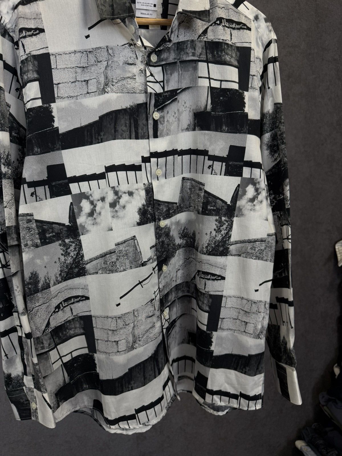 Zara Zara Man art crazy shirt Size US XL / EU 56 / 4 - 3 Thumbnail