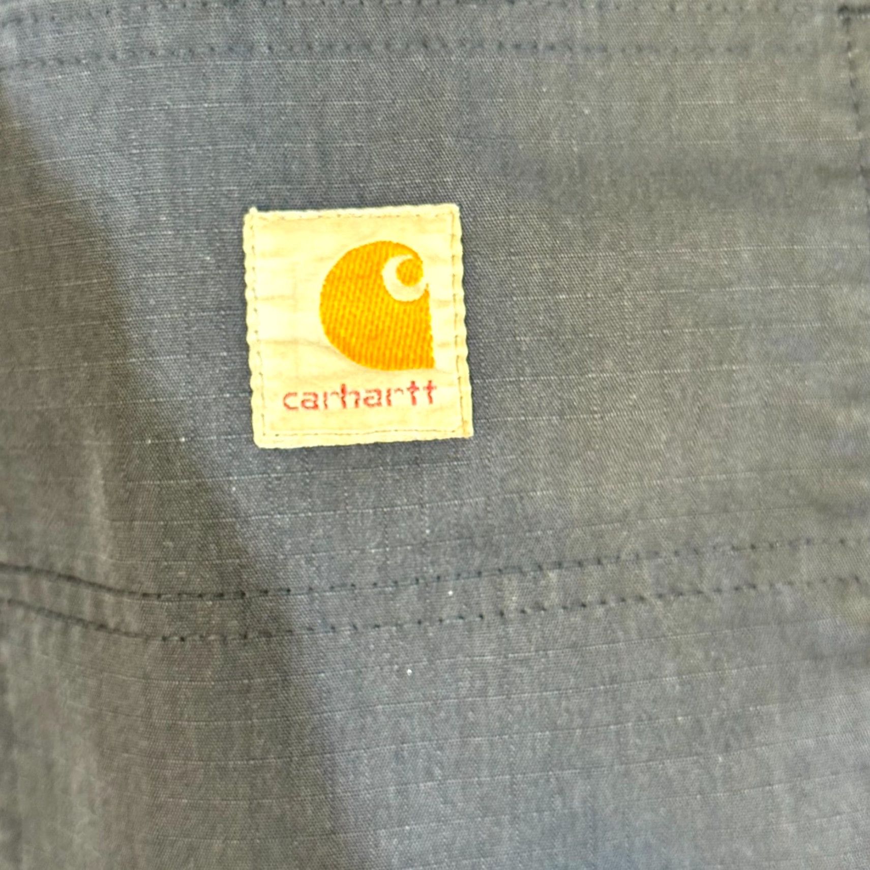 Carhartt Carhartt Carpenter Pants Mens 36x30 Navy Ripstop Relaxed Fit Work Size US 36 / EU 52 - 5 Thumbnail