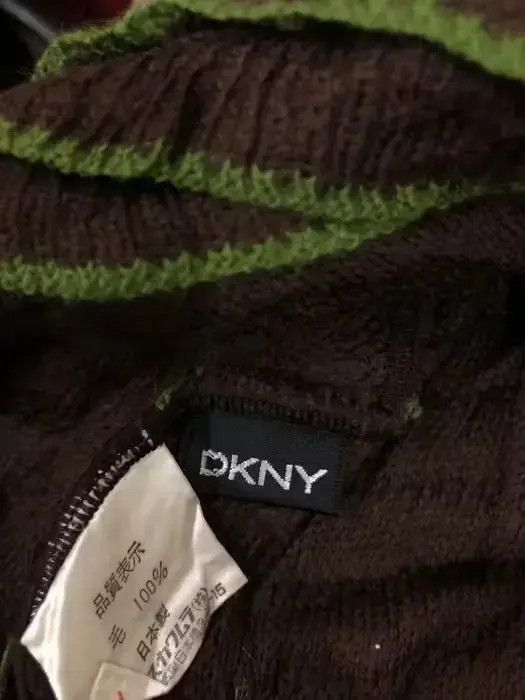 DKNY Vintage DKNY Patchwork Design beanie Size ONE SIZE - 3 Thumbnail