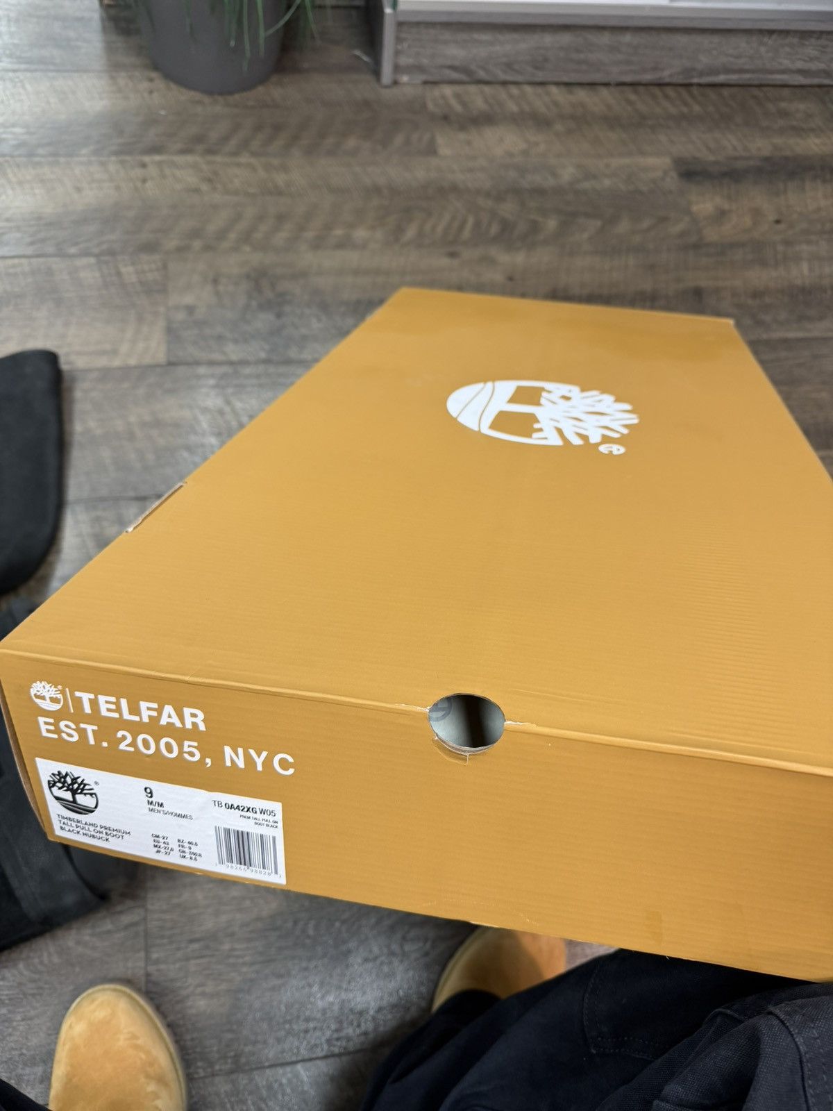 Telfar Timberland Tall Pull Up Boot Black Size US 9 / EU 42 - 7 Thumbnail