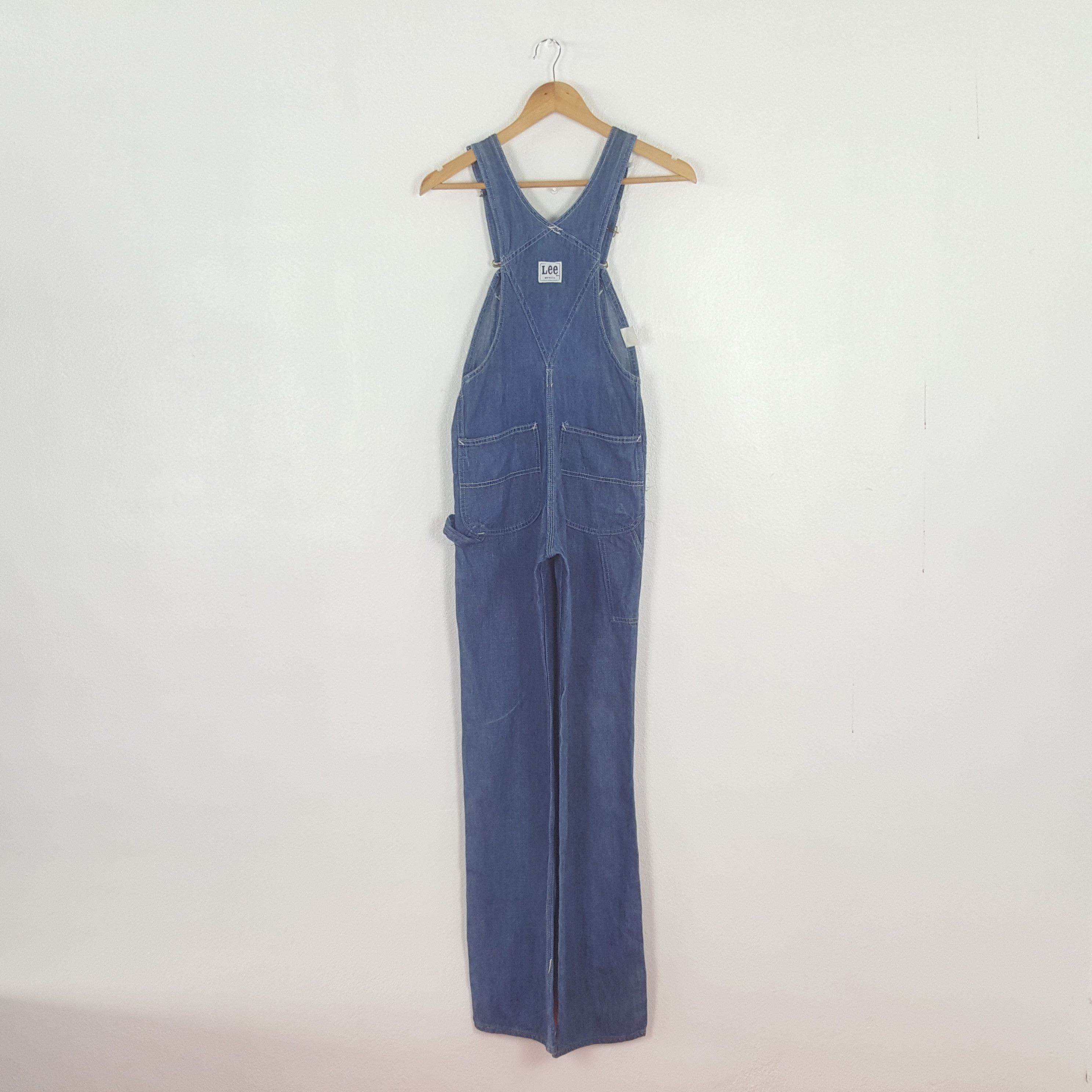 Lee Vintage RARE Lee Denim Overalls Pants C318N3 Size US 26 / EU 42 - 4 Thumbnail