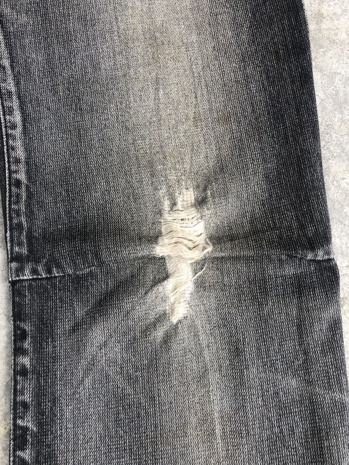 Edwin Japanese Edwin Flared Jeans Distressed Jeans Size US 32 / EU 48 - 8 Thumbnail