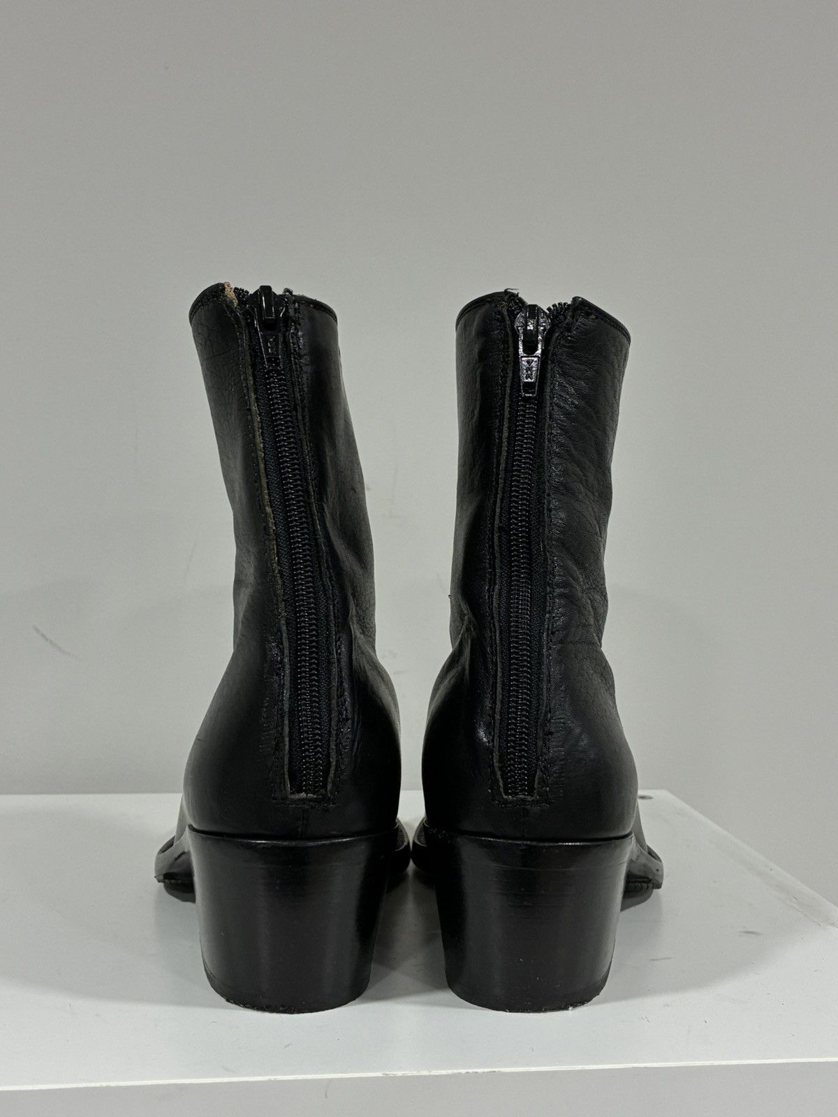 Acne Studios Square Toe Leather Boot. Size US 8 EU 41 Size US 8 / EU 41 - 11 Thumbnail
