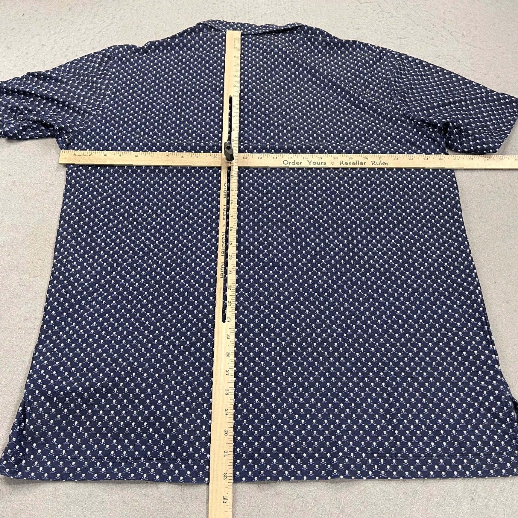 Peter Millar Peter Millar Polo Shirt Mens XL Summer Comfort Blue Skull Logo Golf Casual Short Sleeve Breathable Lightweight Stretch Polo Size US XL / EU 56 / 4 - 7 Thumbnail