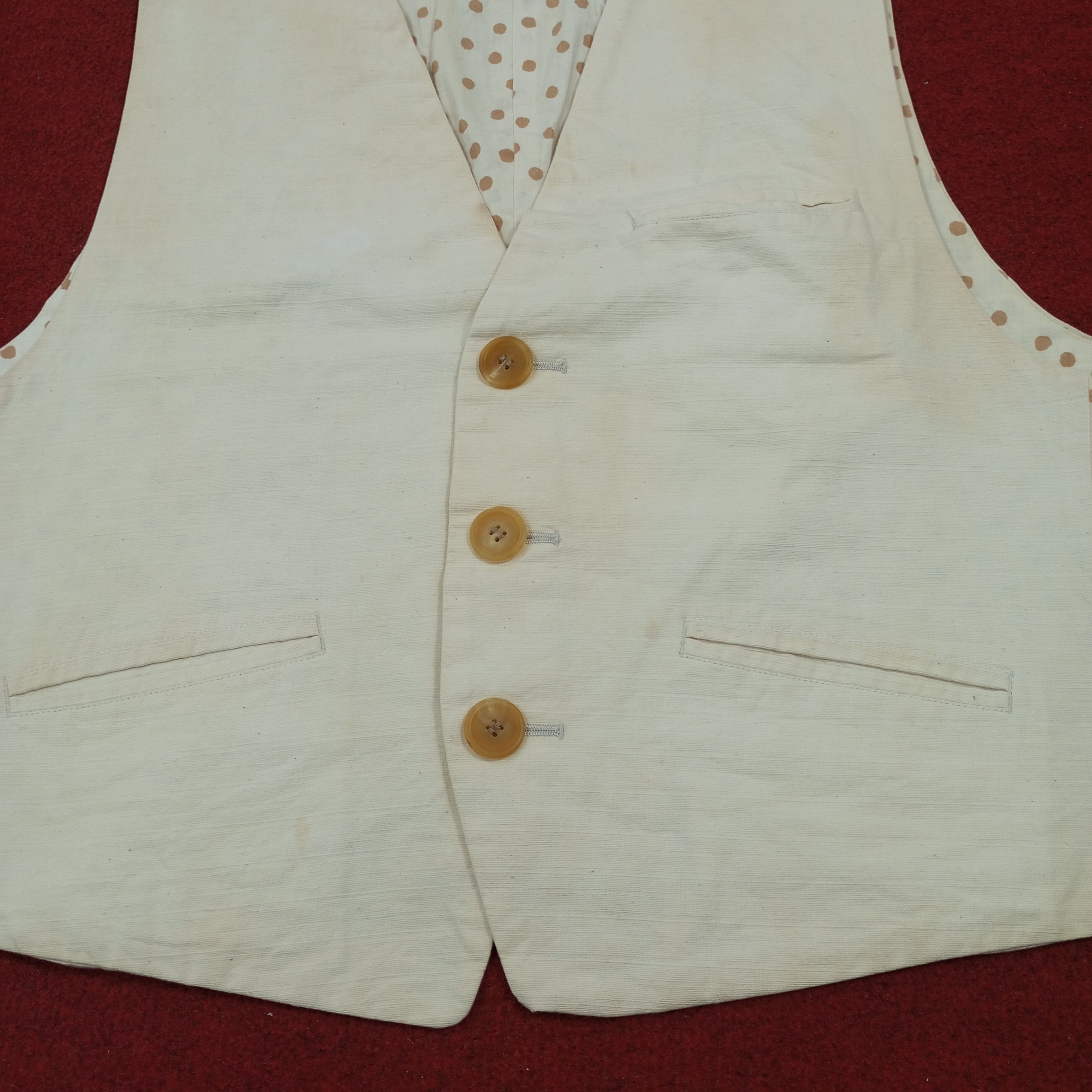 Designer × Issey Miyake × Vintage Issey Miyake Japanese Designer Fashion Vest Size US S / EU 44-46 / 1 - 3 Thumbnail