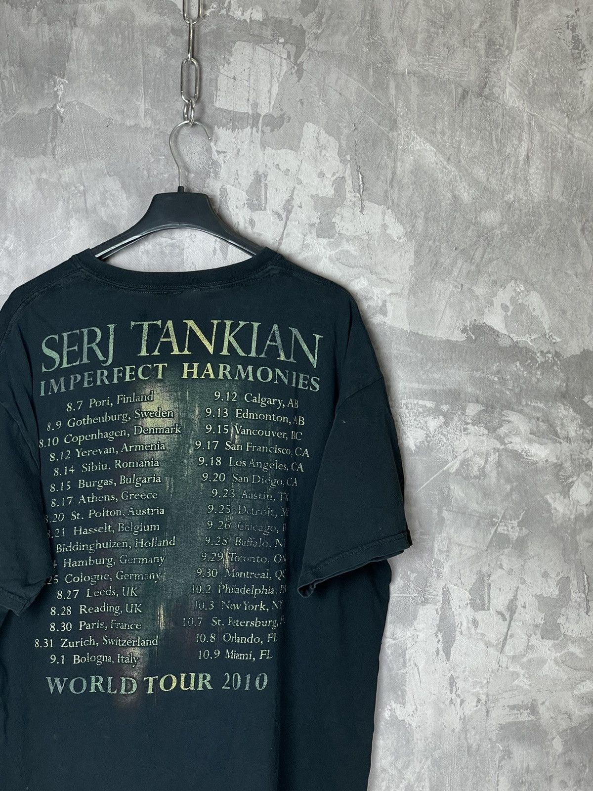 Band Tees × Vintage System of a Down SOAD Serj Tankian Band Logo Tee Shirt Size US L / EU 52-54 / 3 - 14 Thumbnail