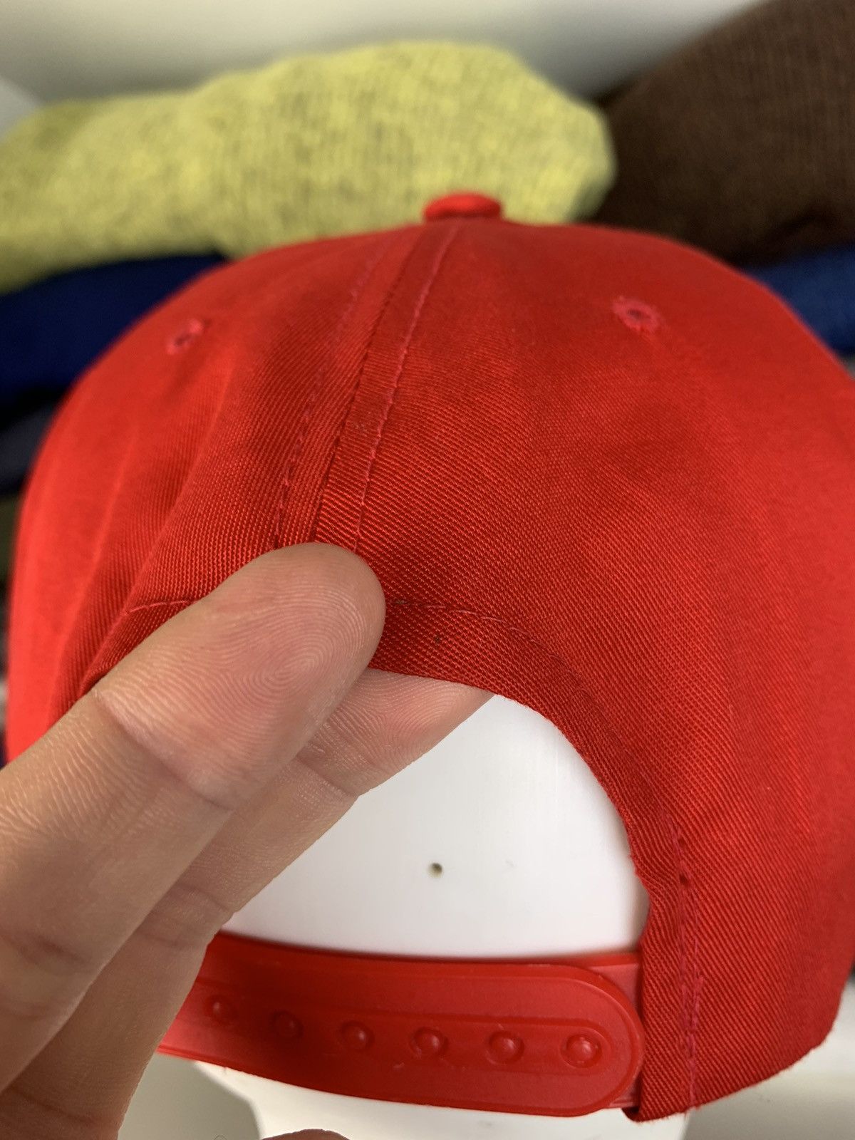 Vintage Vintage 90s Dunking Basketball Big Logo Cap Hat Size ONE SIZE - 15 Thumbnail