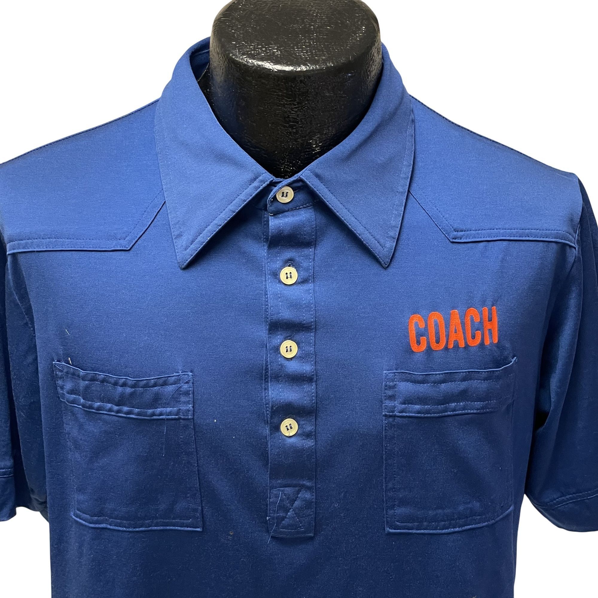 Other Vtg Nologo COACHES Western MLB New York METS Polo Size US XL / EU 56 / 4 - 12 Thumbnail