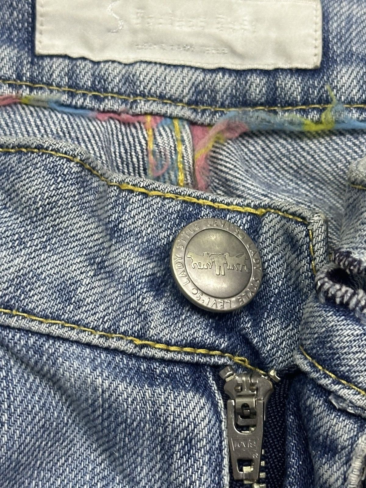 Levi's Vintage Levi’s Lady Style Japan Denim Bootcut Distressed Size US 28 / EU 44 - 11 Thumbnail