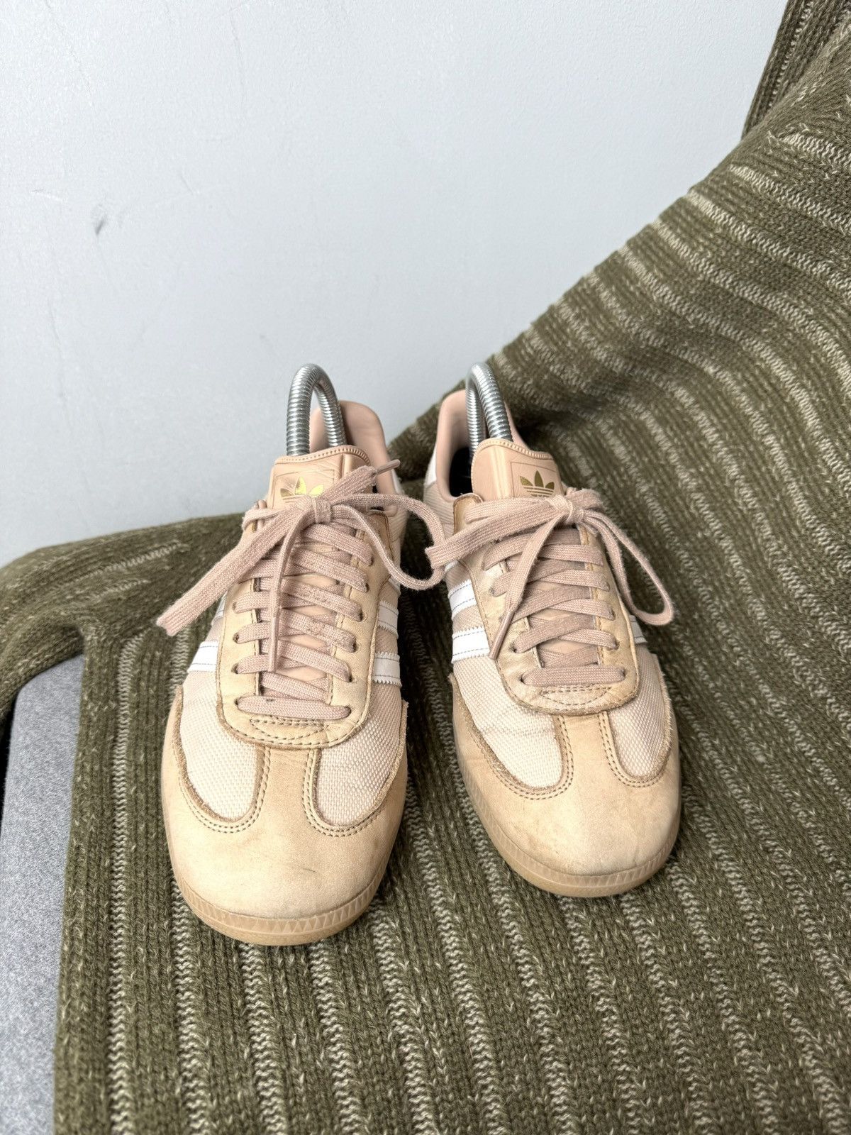 Japanese Brand Y2K Vintage Adidas Samba Low Top Suede Trainers Sneakers Size US 7 / IT 37 - 6 Thumbnail