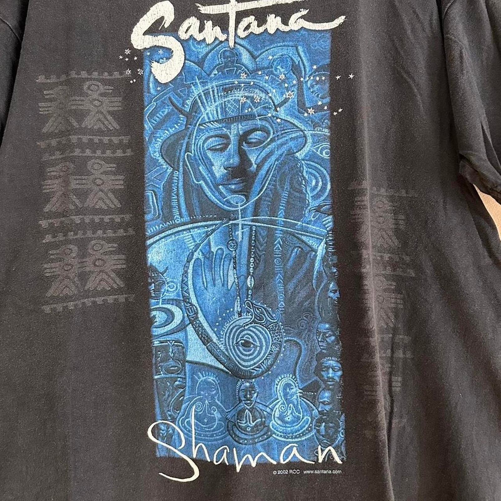 Band Tees × Vintage Vintage Carlos Santana Band Shirt Size US L / EU 52-54 / 3 - 3 Thumbnail