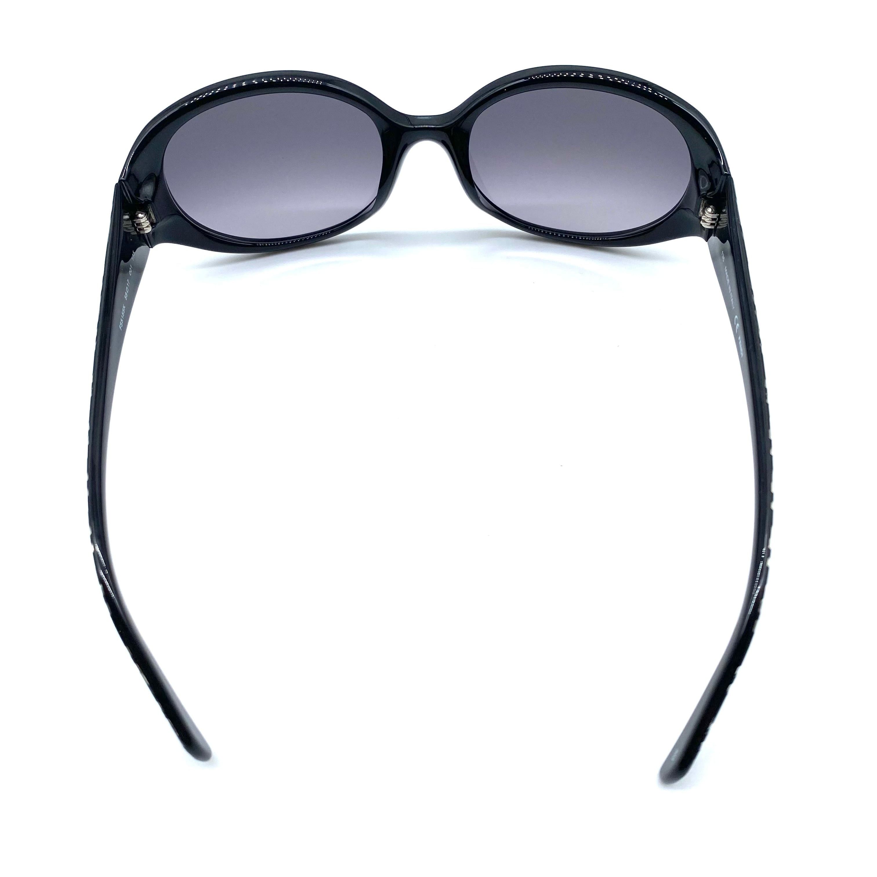Fendi Fendi Zucca pattern oval sunglasses black FS5155K Size ONE SIZE - 4 Thumbnail