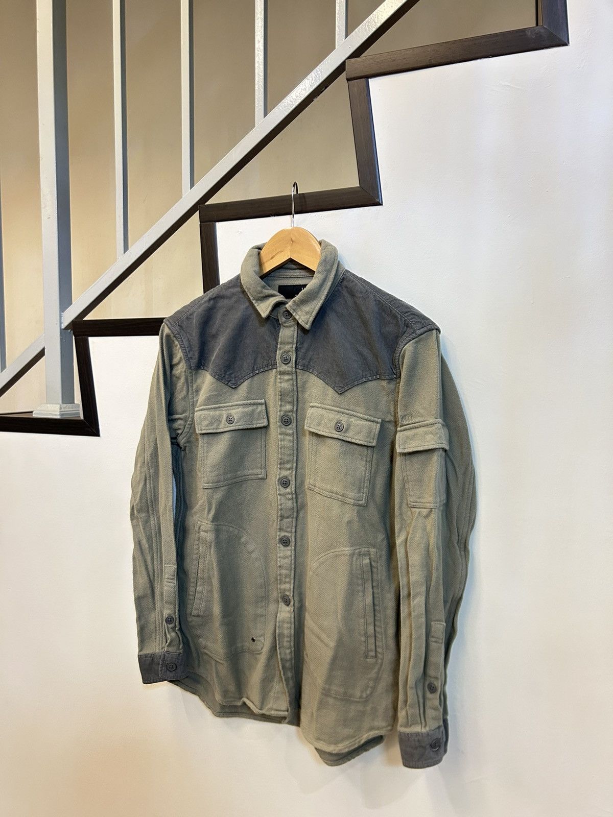 Undercover 💥ARCHIVE Uniqlo x Undercover UU Military Western Flannel Size US M / EU 48-50 / 2 - 4 Thumbnail