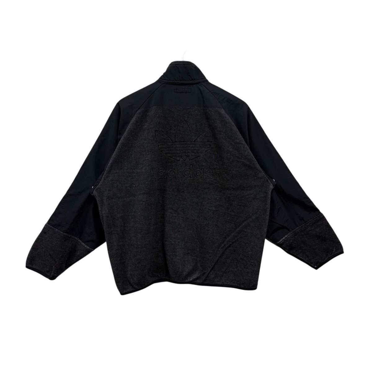 Adidas Vintage Adidas Trefoil Full Zipper Big Logo Size US XL / EU 56 / 4 - 2 Thumbnail