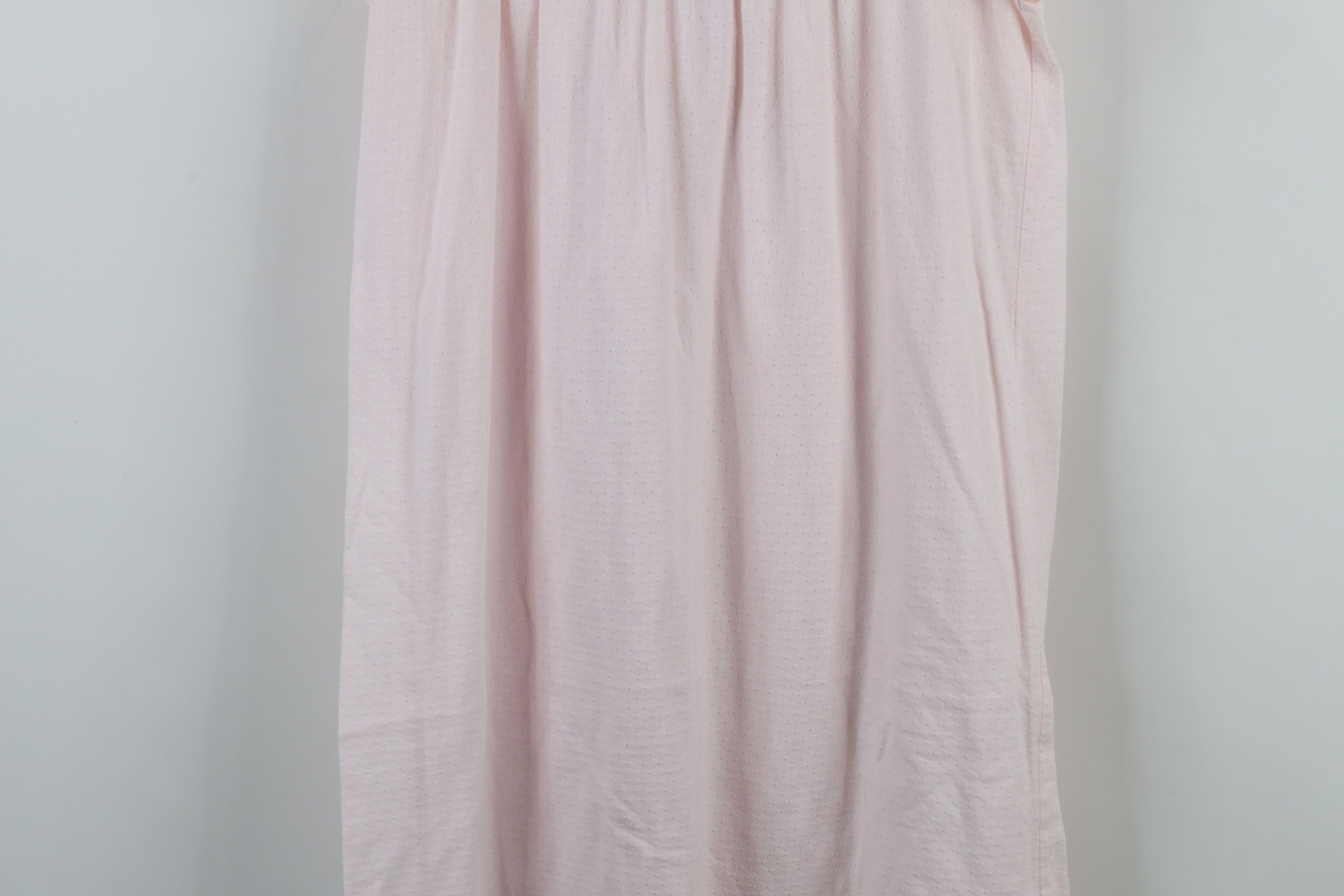 Vintage Vintage 90s Miss Elaine Lace Knit Ruffled Night Gown Shirt Size S / US 4 / IT 40 - 13 Thumbnail