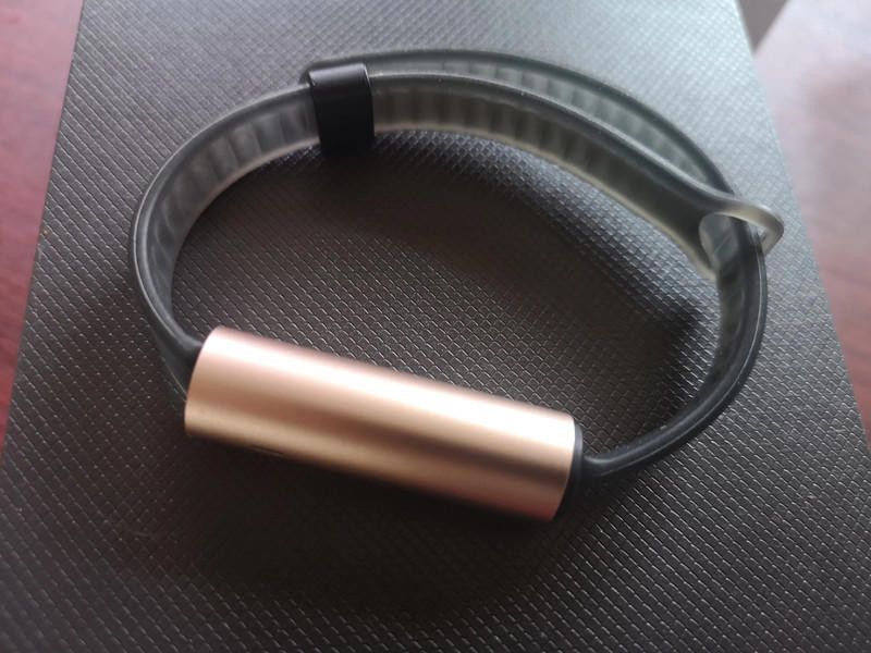 Misfits Misfit Ray Rose Gold Leather Band black Activity Tracker Size ONE SIZE - 1 Thumbnail