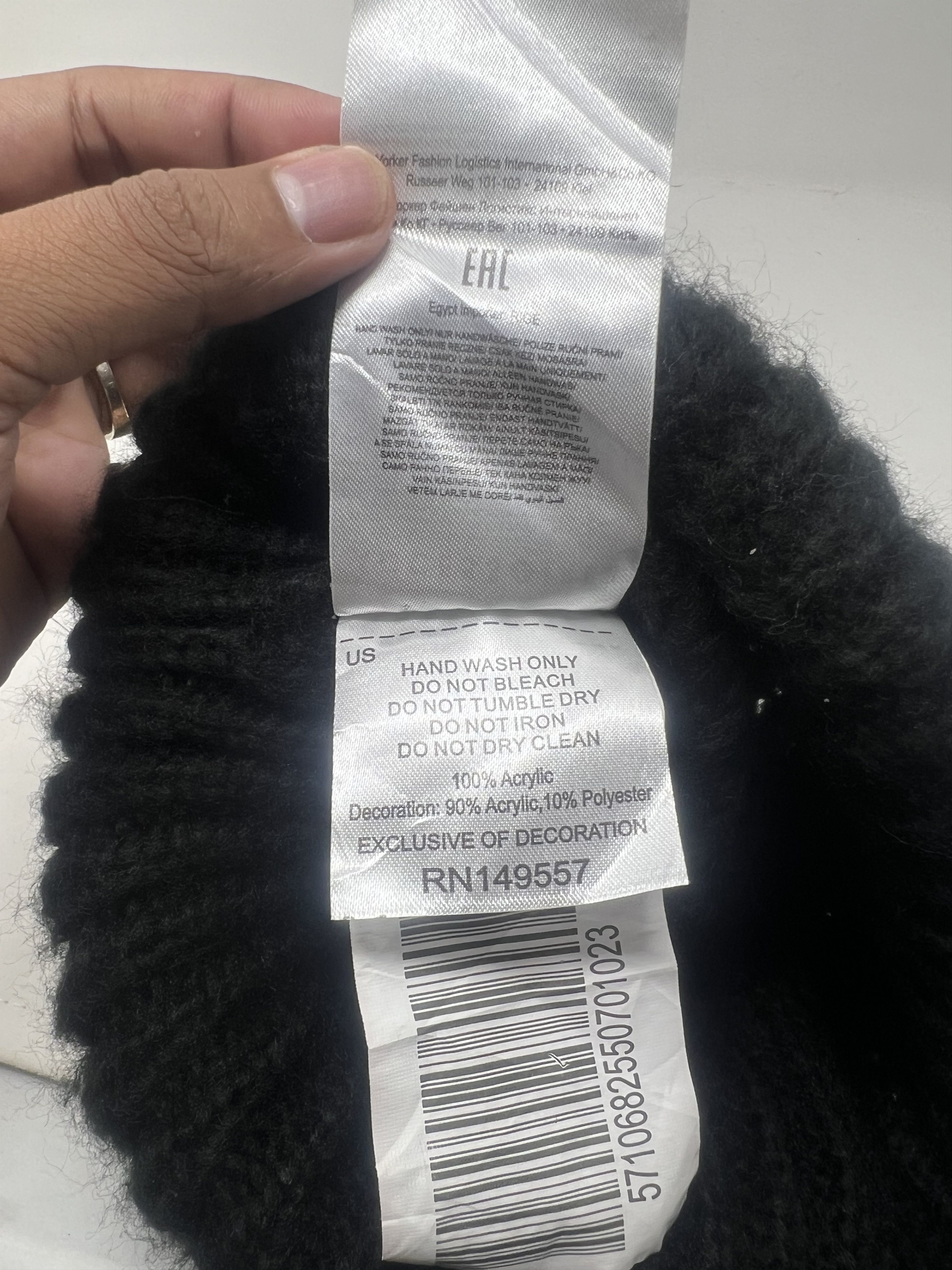 Japanese Brand Accesories Mohair Fur Winter Beanie Hat Size ONE SIZE - 11 Thumbnail