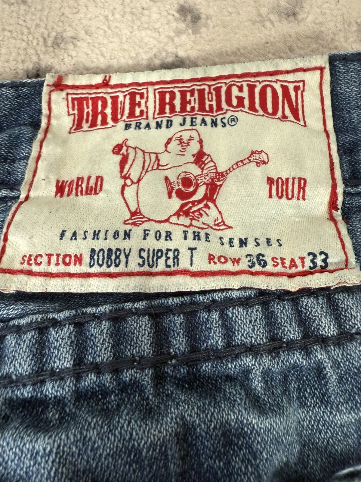 True Religion Y2K Made in USA True Religion Bobby Super T Denim Jeans Size US 36 / EU 52 - 4 Thumbnail