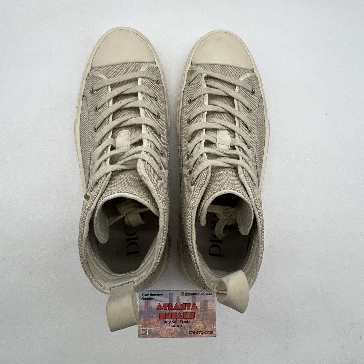 Dior Cactus Jack X Dior B23 high cream and coffee Size US 10.5 / EU 43-44 - 6 Thumbnail
