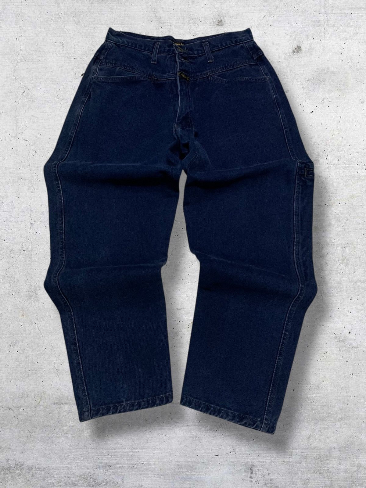 Marithe + Francois Girbaud VINTAGE MARITHE FRANCOIS GIRBAUD RARE CARPENTER BAGGY DENIM Size US 30 / EU 46 - 1 Thumbnail