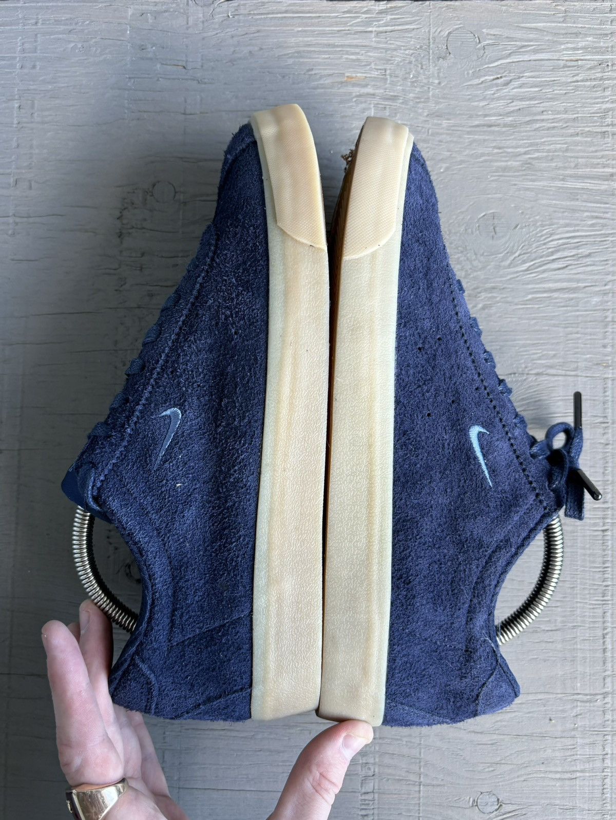 Nike Nike Match Classic Suede Gum Sole Obsidian Samba GATS SB 8 Size US 8 / EU 41 - 7 Thumbnail