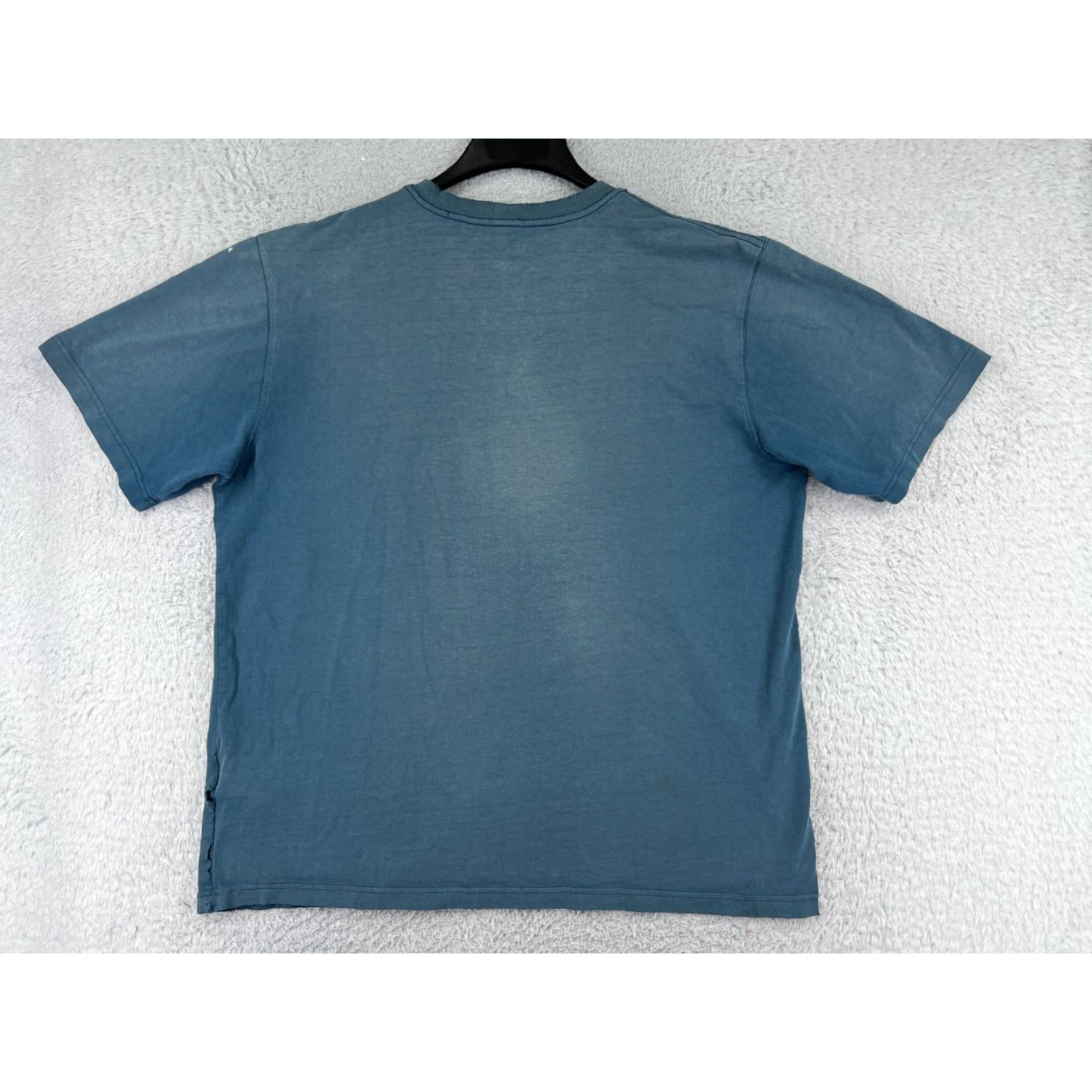 Carhartt Carhartt Shirt Mens XL Blue Short Sleeve Crew Neck 100% Cotton Size US XL / EU 56 / 4 - 2 Thumbnail